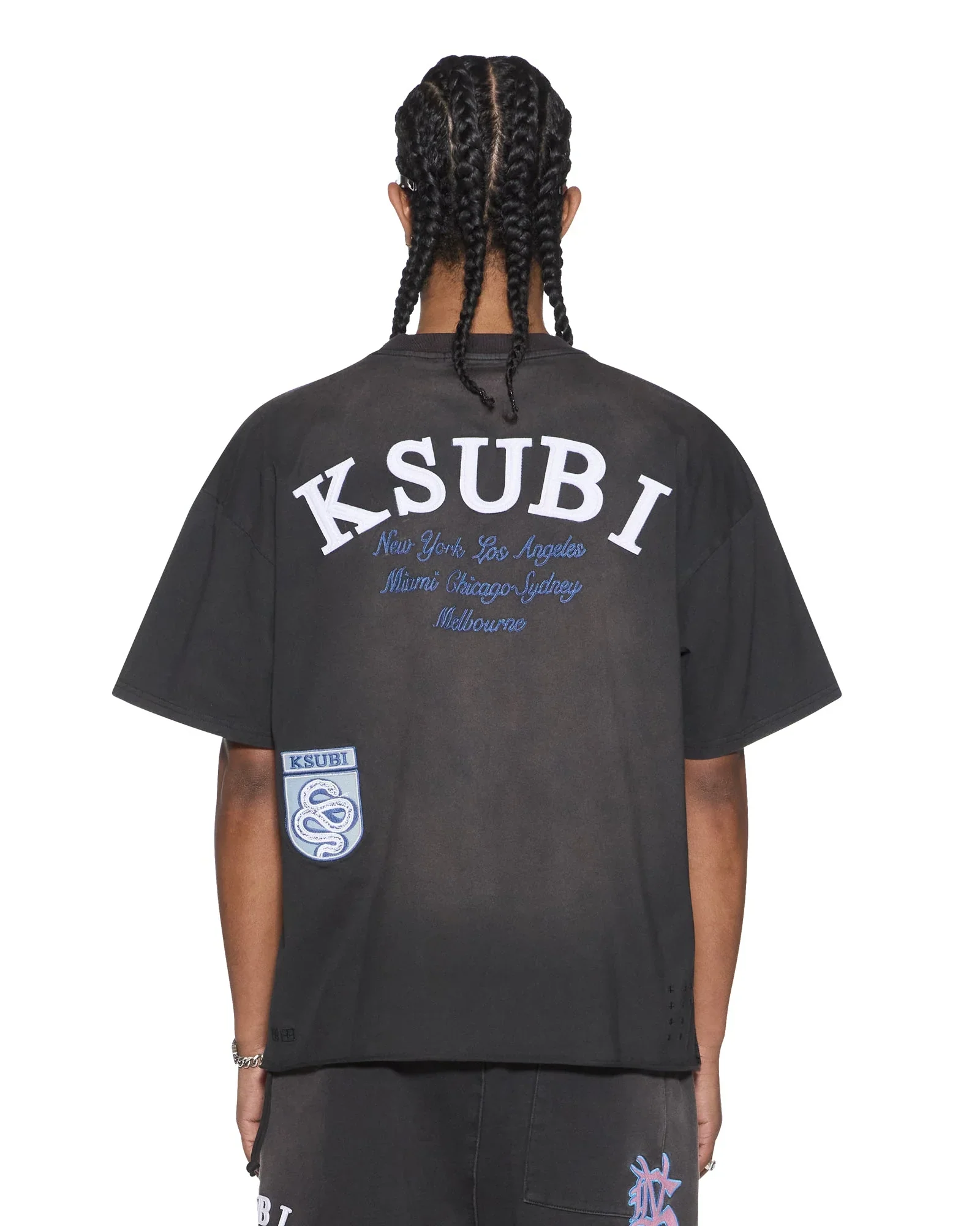 Ksubi Genesis Ekcess SS Tee - Charcoal - Image 2