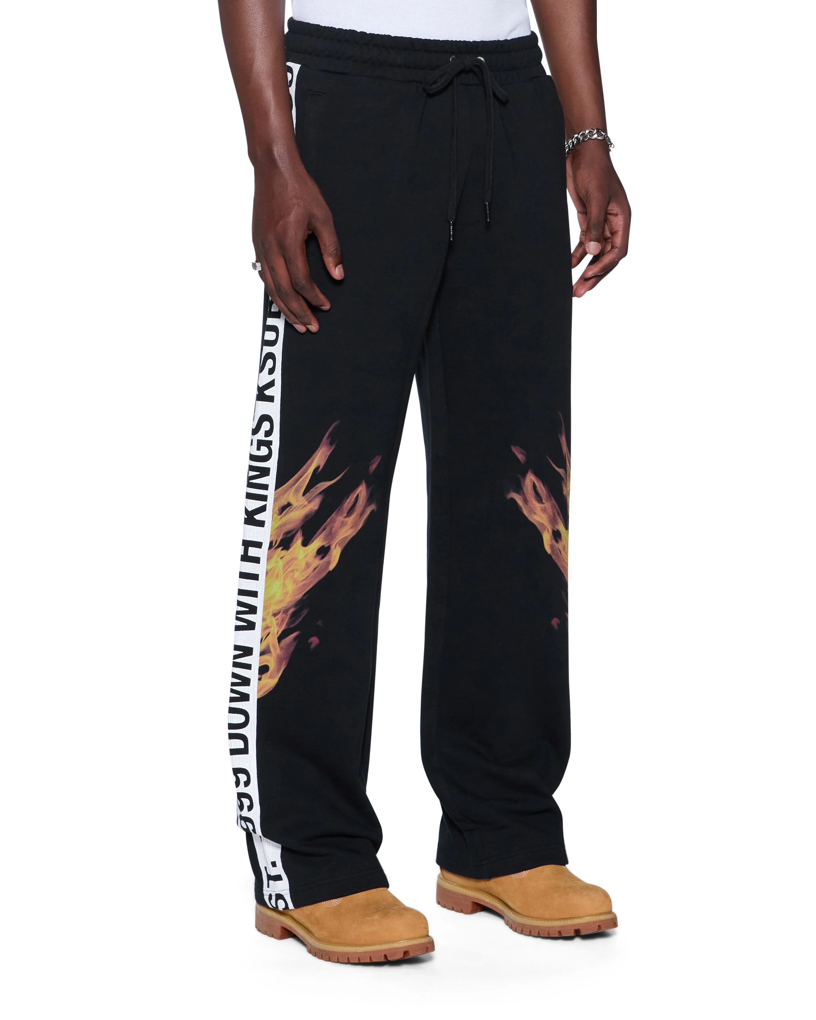 Ksubi Kings Synthesis Track Pants - Black - Image 2