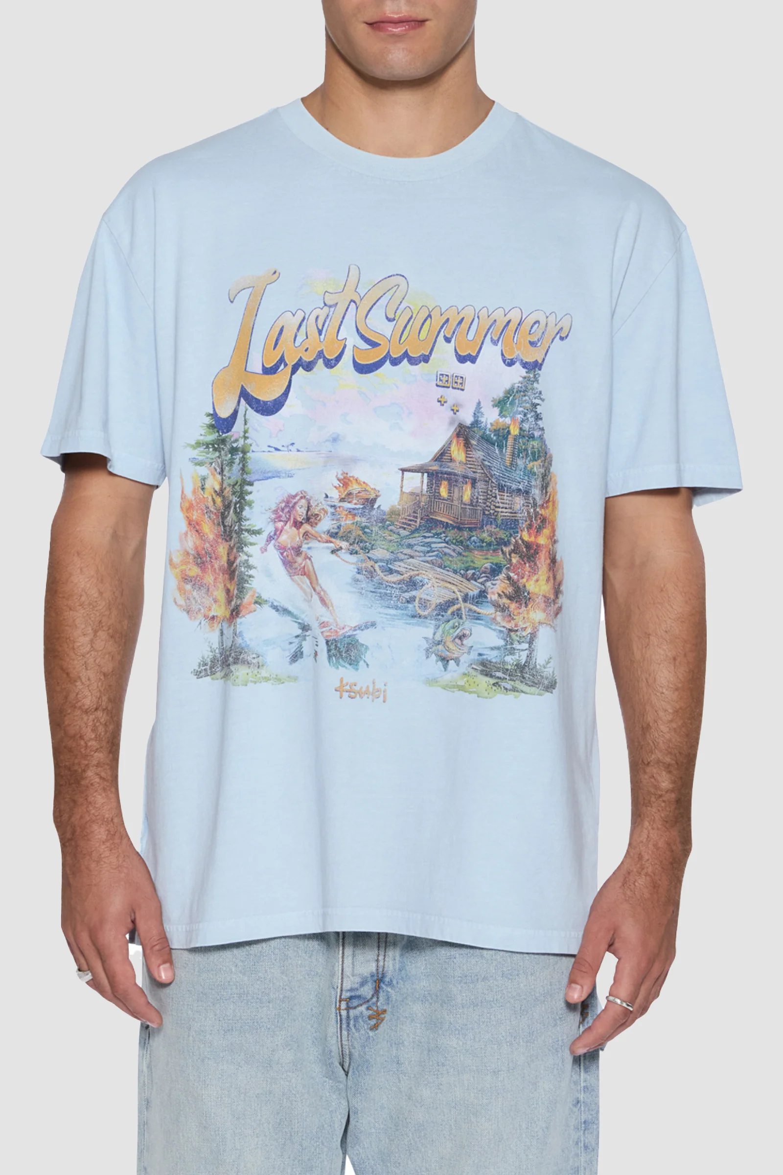 Ksubi Last Summer Ekcess Tee - Blue
