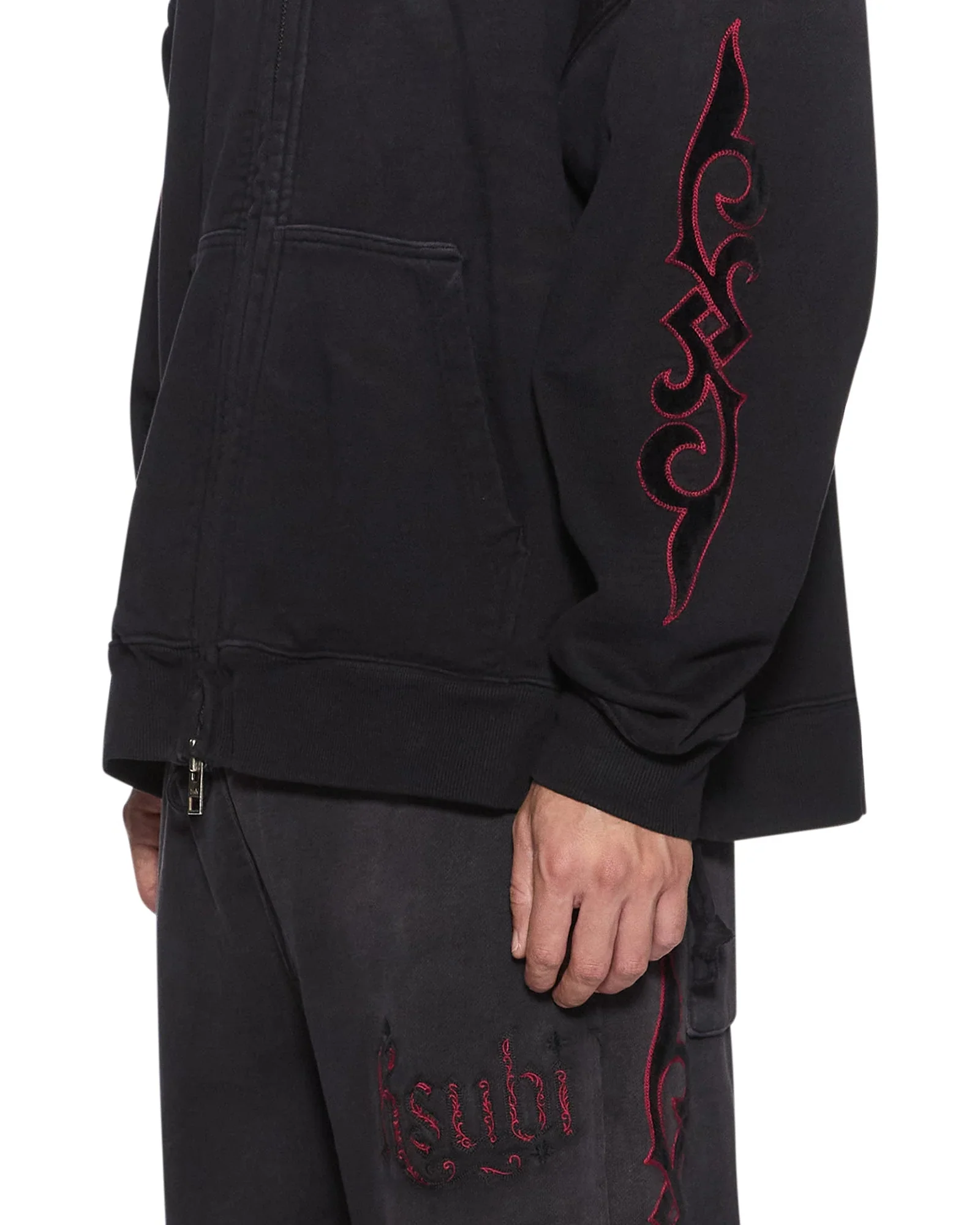 Ksubi Paise Ekcess Hoodie - Black Fade - Image 3