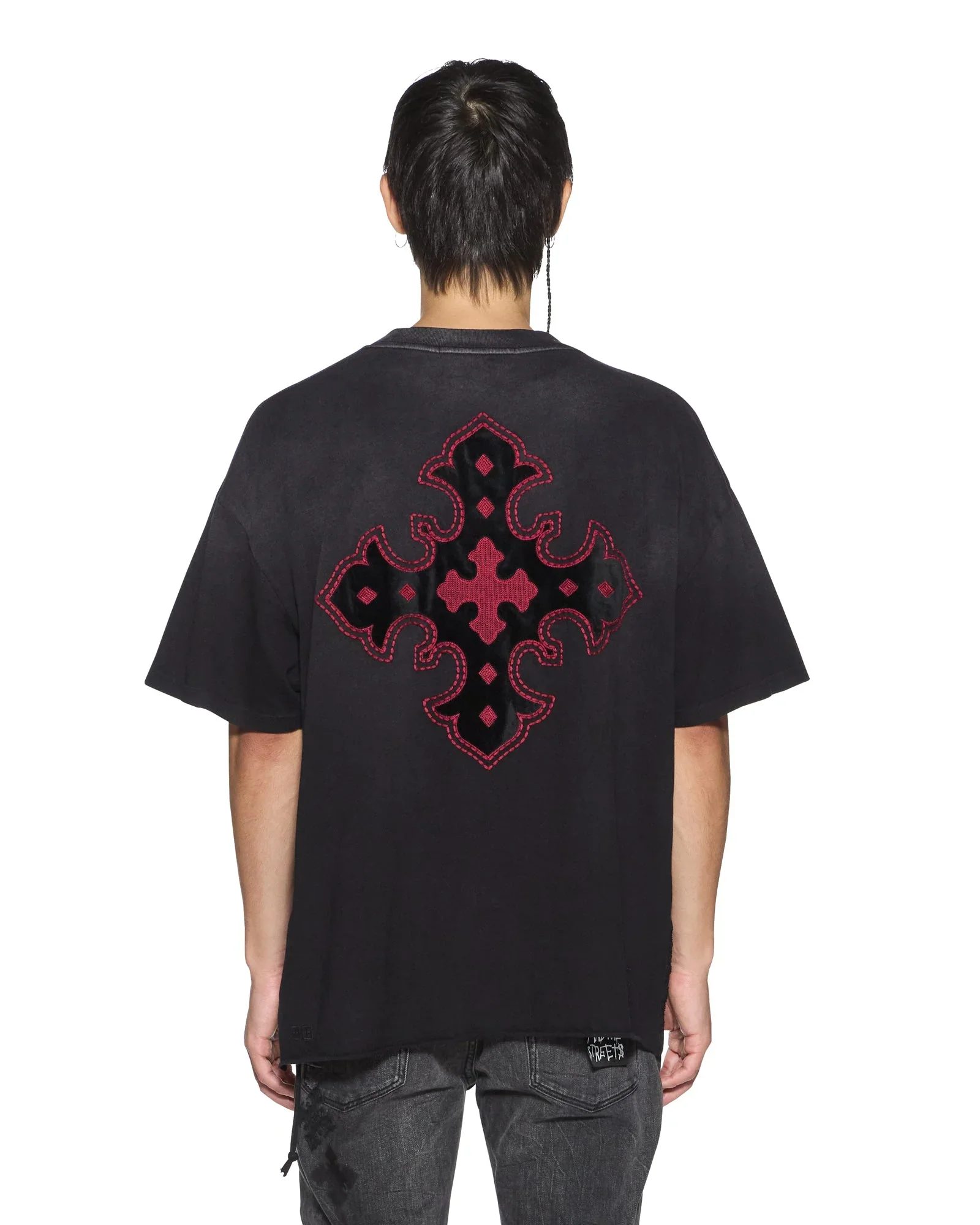 Ksubi Paise Ekcess SS Tee - Charcoal - Image 2