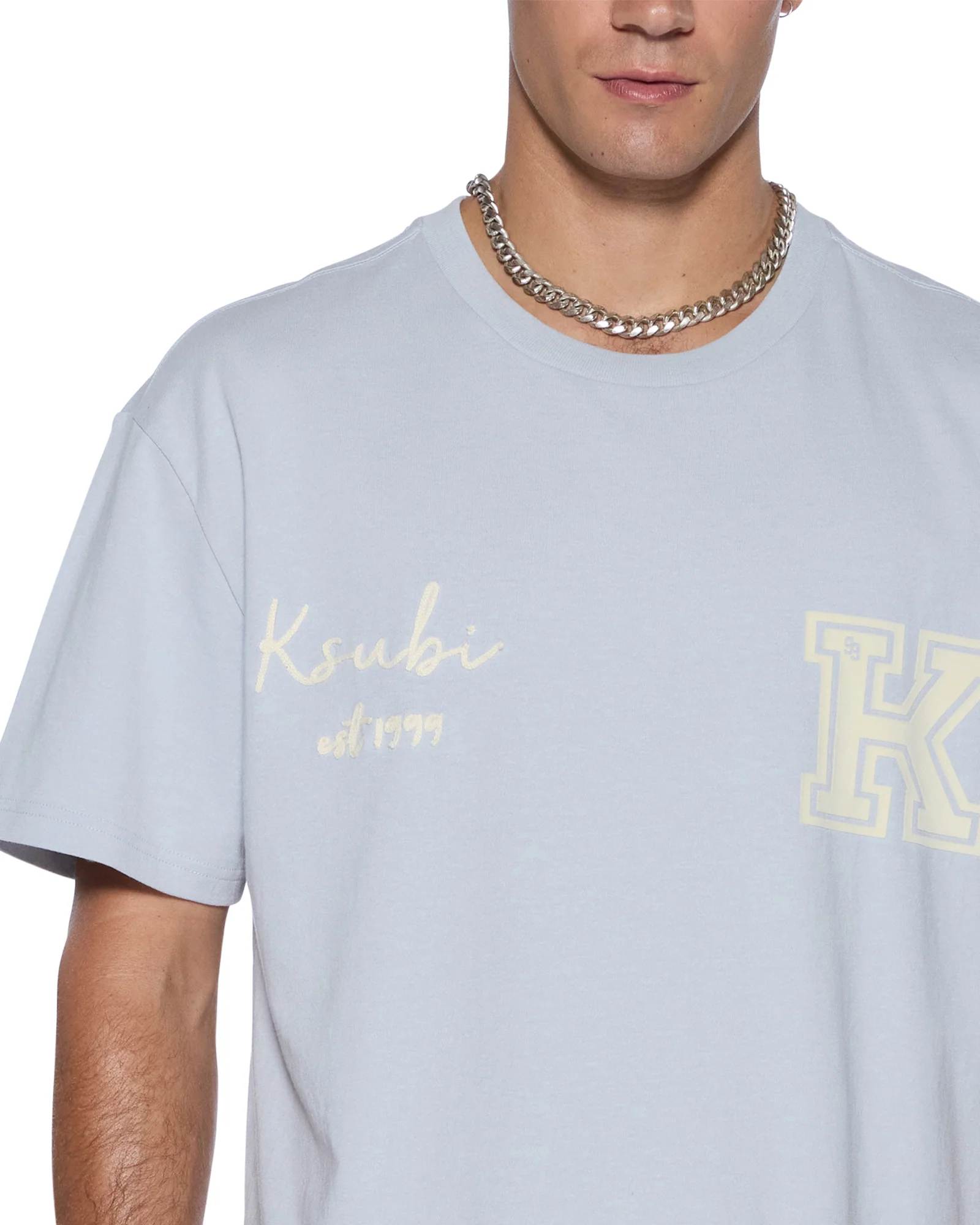 Ksubi Salud Biggie Tee - Blue - Image 6