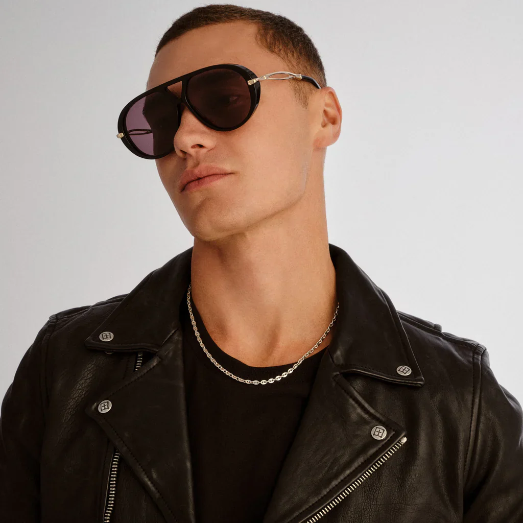 Ksubi The Kondor Sunglasses - Black/Gold - Image 4