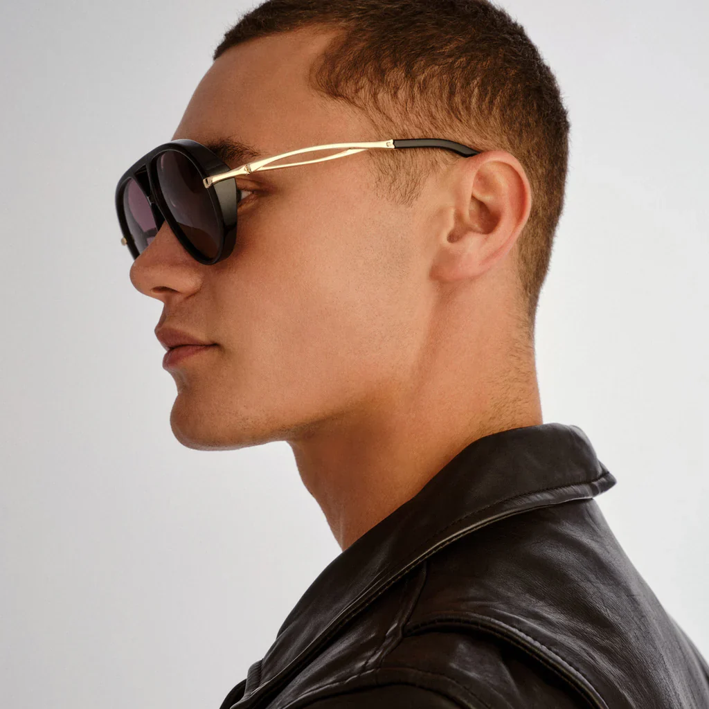 Ksubi The Kondor Sunglasses - Black/Gold - Image 5