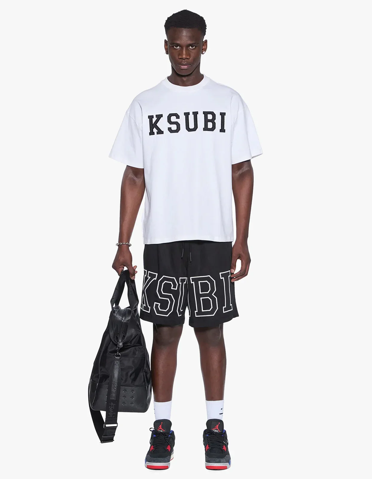Ksubi Touchdown Ekcess SS Tee - White - Image 3