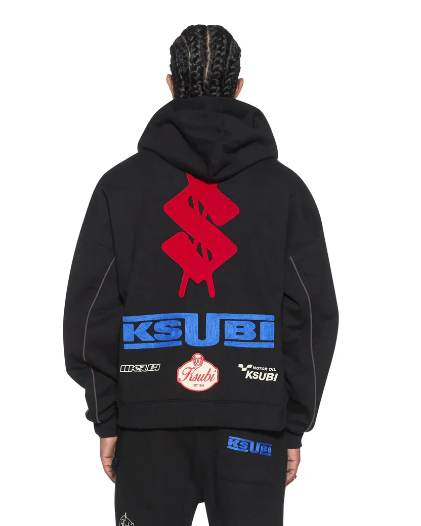 Ksubi Zoom Ekcess Zip Hoodie - Black - Image 2