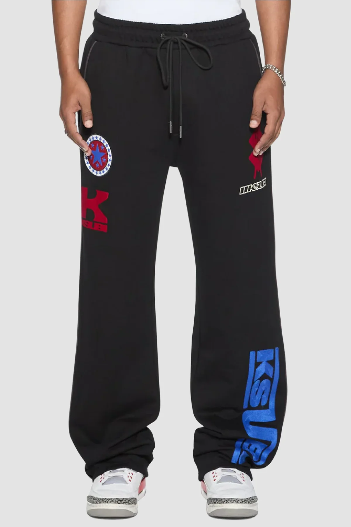 Ksubi Zoom Synthesis Track Pants - Black