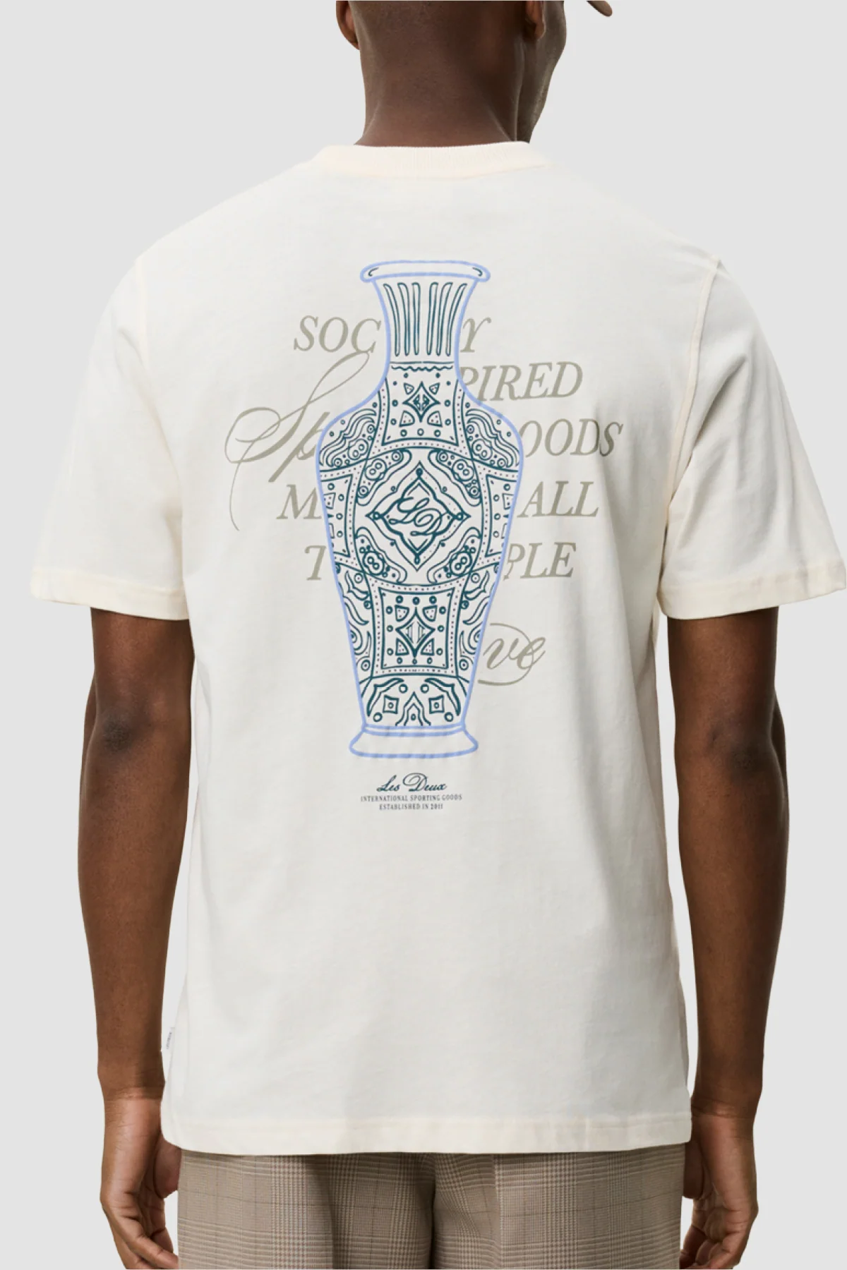 Les Deux Ben Faience Tee - Eggnog White