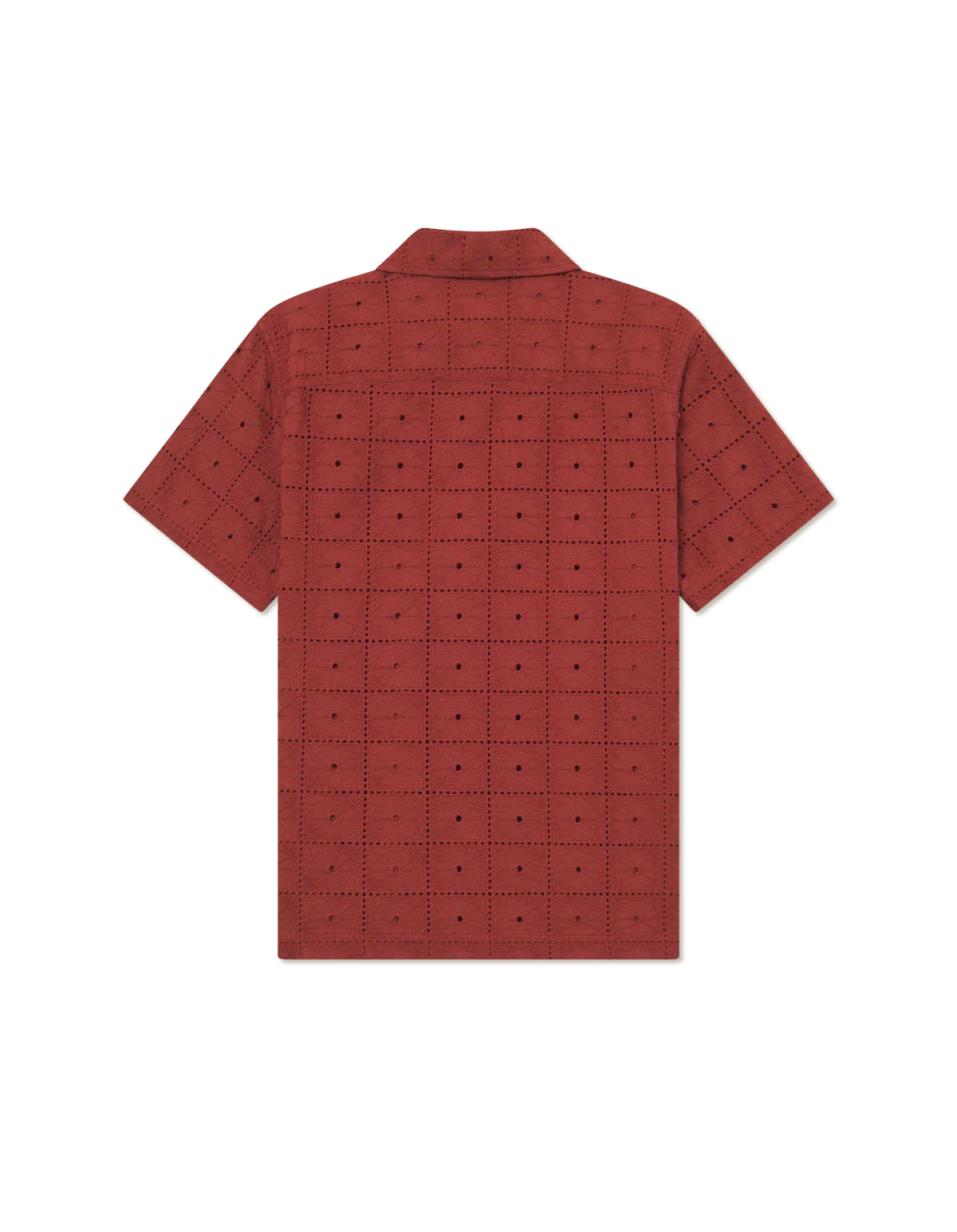 Les Deux Hector Anglaise SS Shirt - Red - Image 2