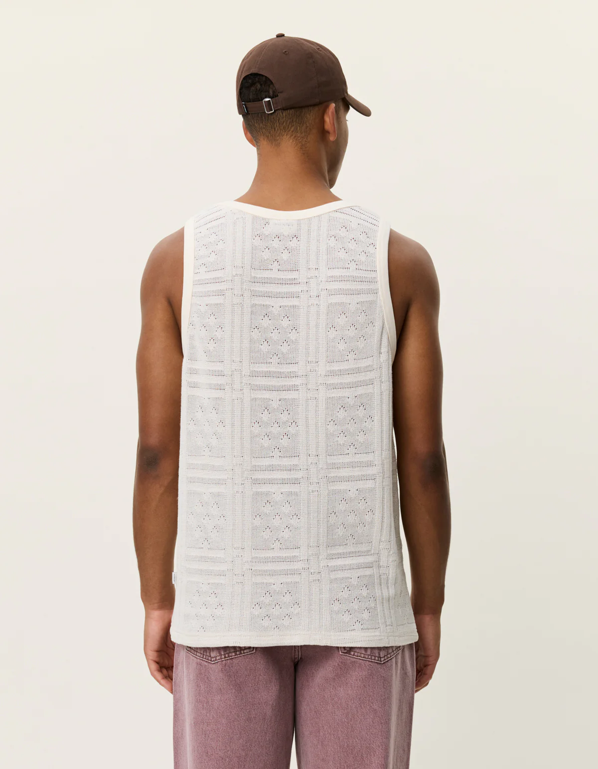 Les Deux Huxley Pointell Tank - White - Image 3