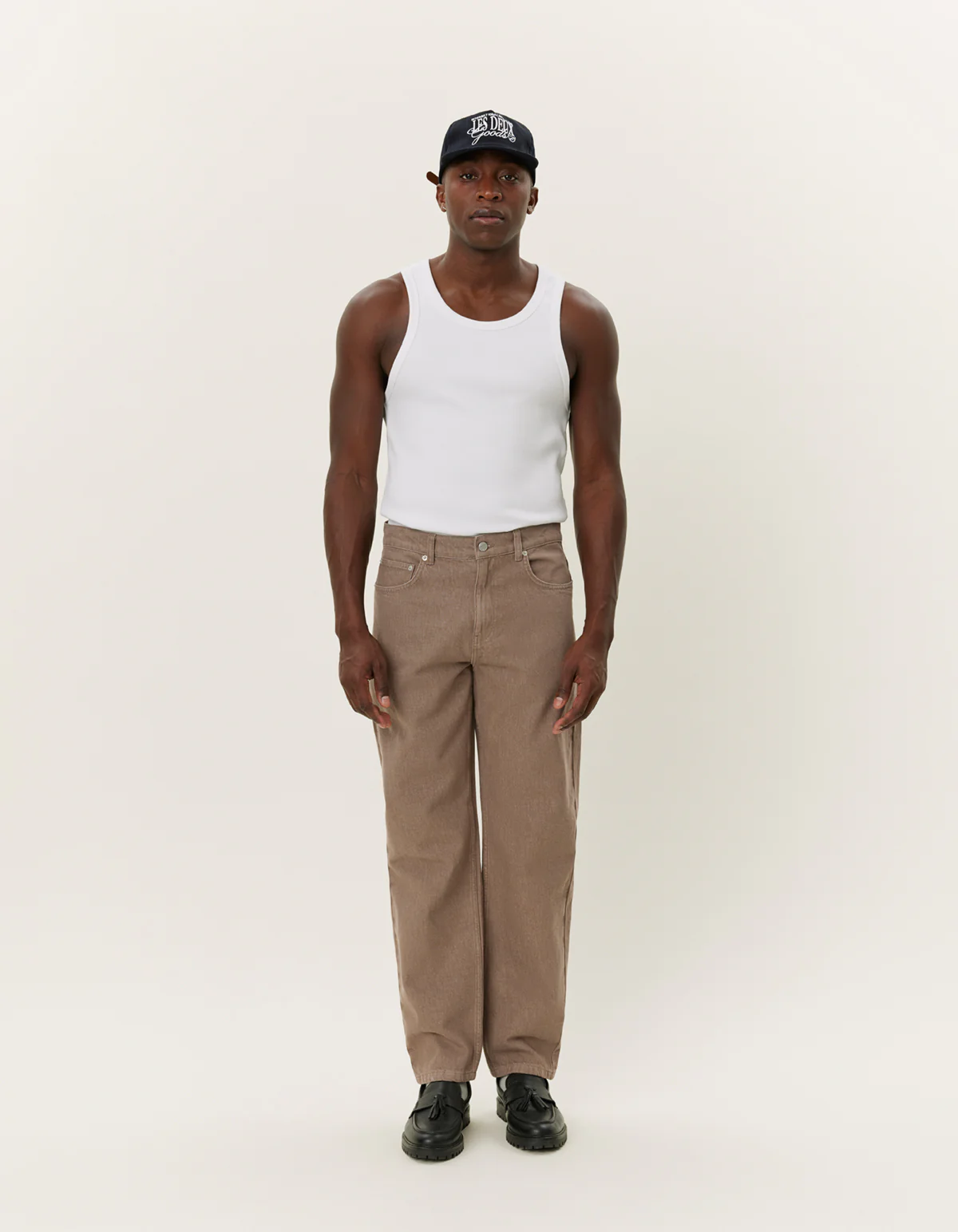 Les Deux Ryder Jeans - Sand - Image 3