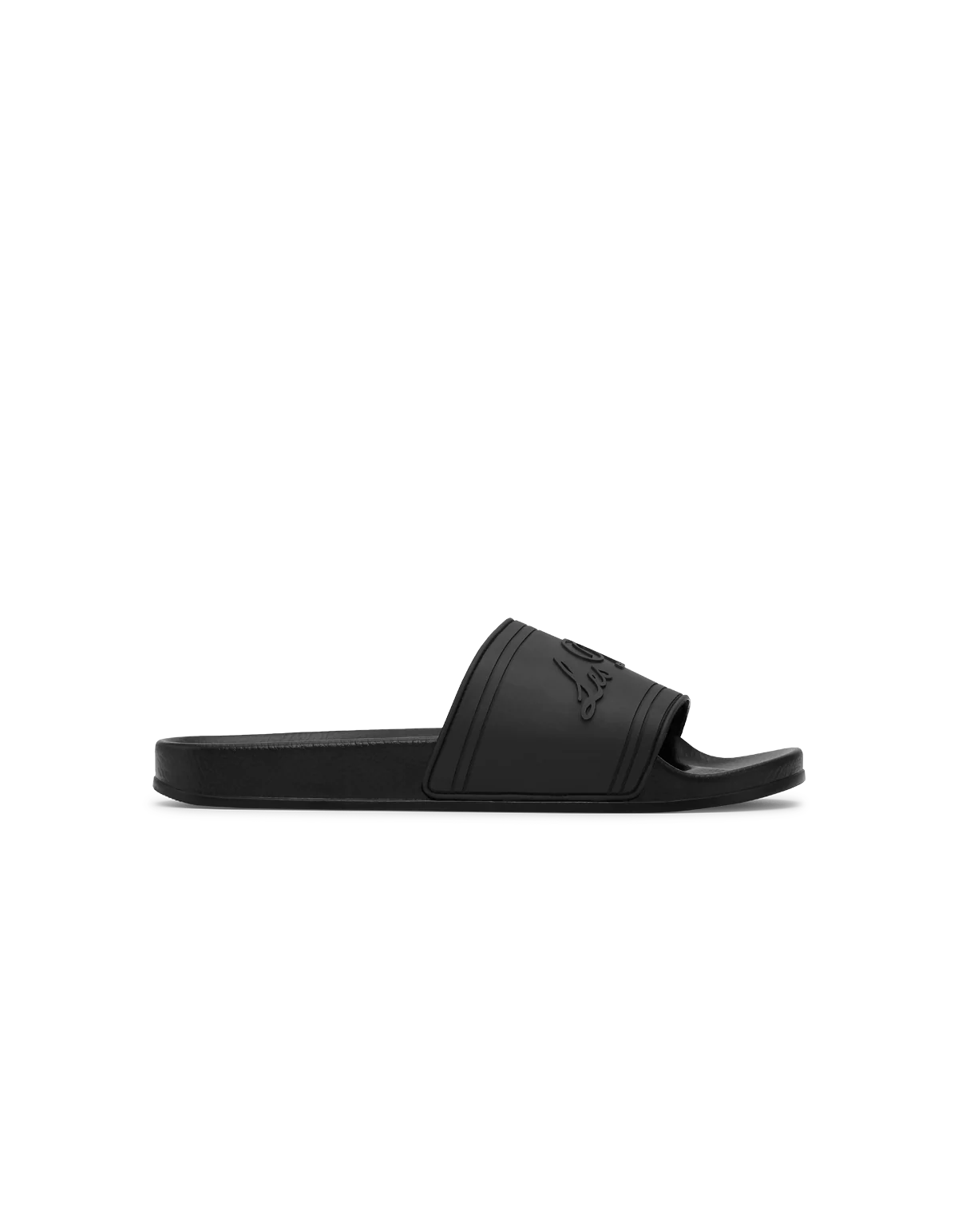 Les Deux Wilton Pool Slides - Black - Image 2