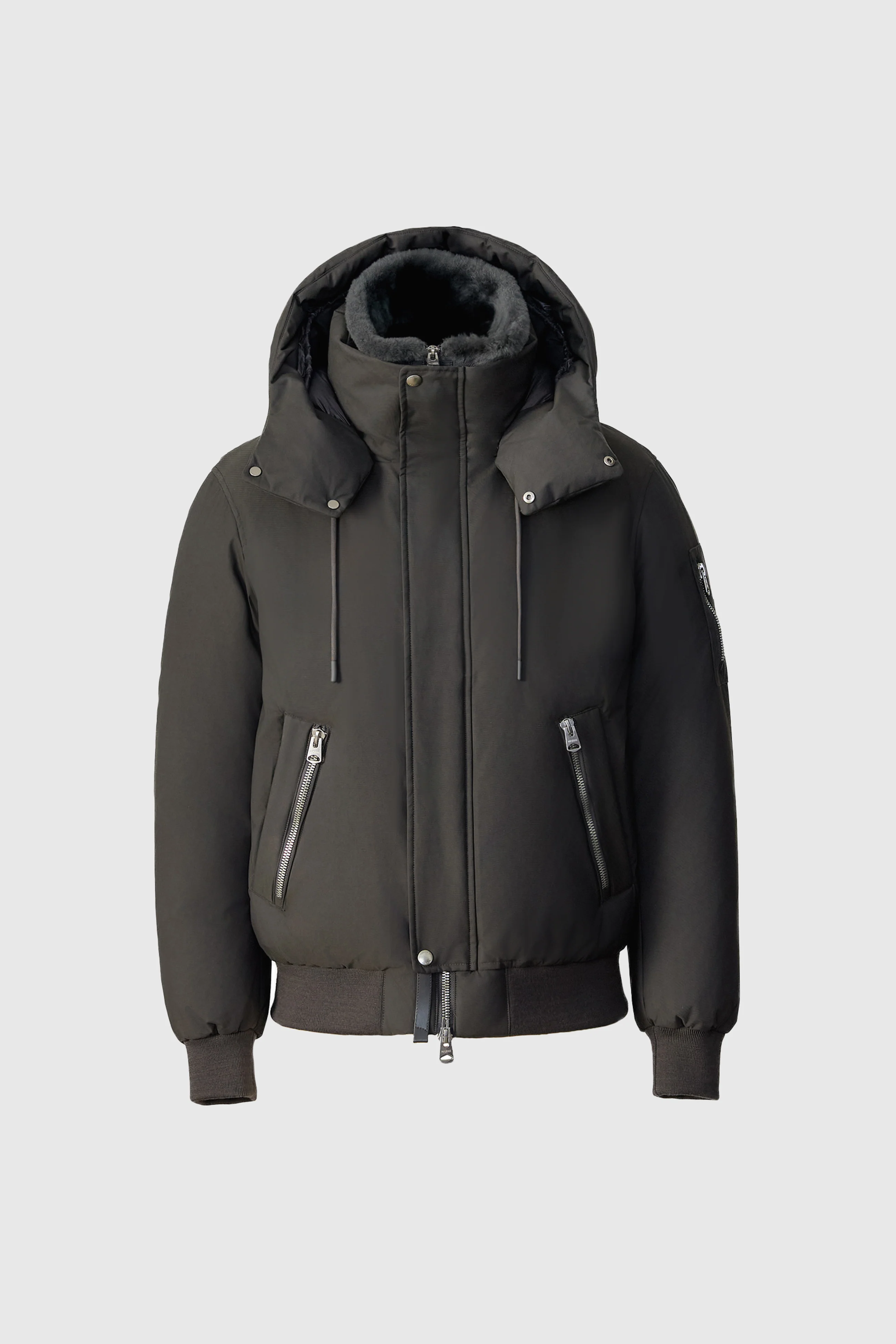 Mackage Mens Down Bomber Iker - Carbon - Image 6