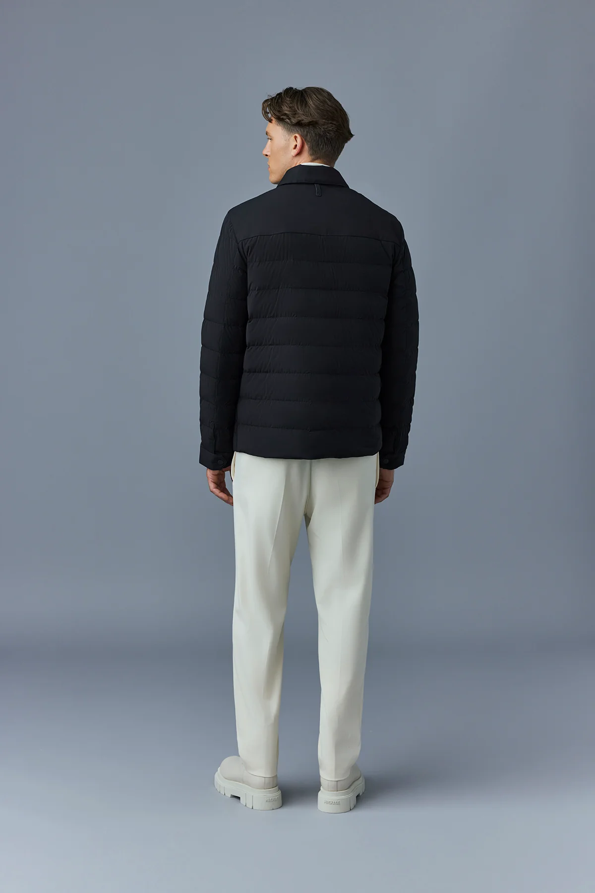 Mackage Mens Down Jacket Osmond-City - Black - Image 3