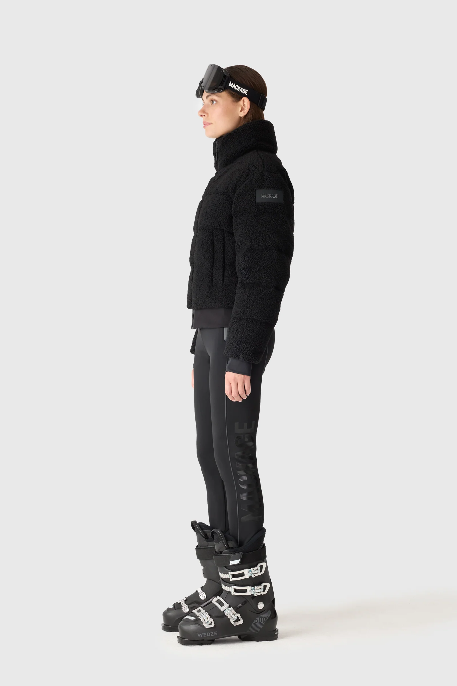 Mackage Womens Down Bomber Anaya - Black - Image 2