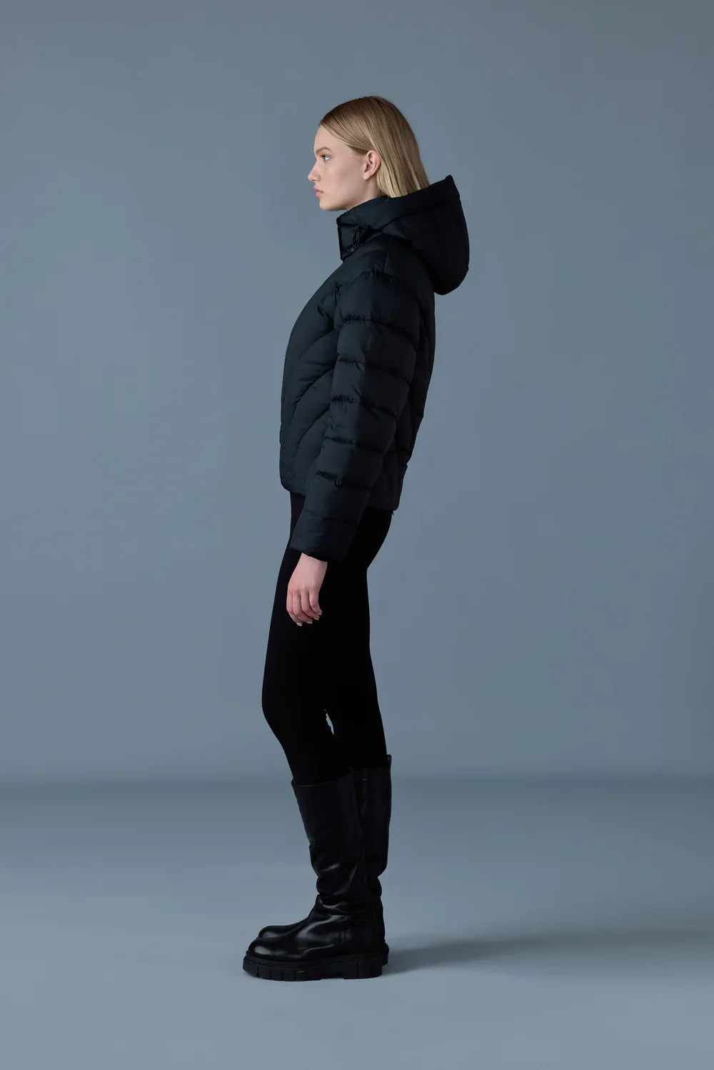 Mackage Womens Down Bomber Hope - Black - Image 2