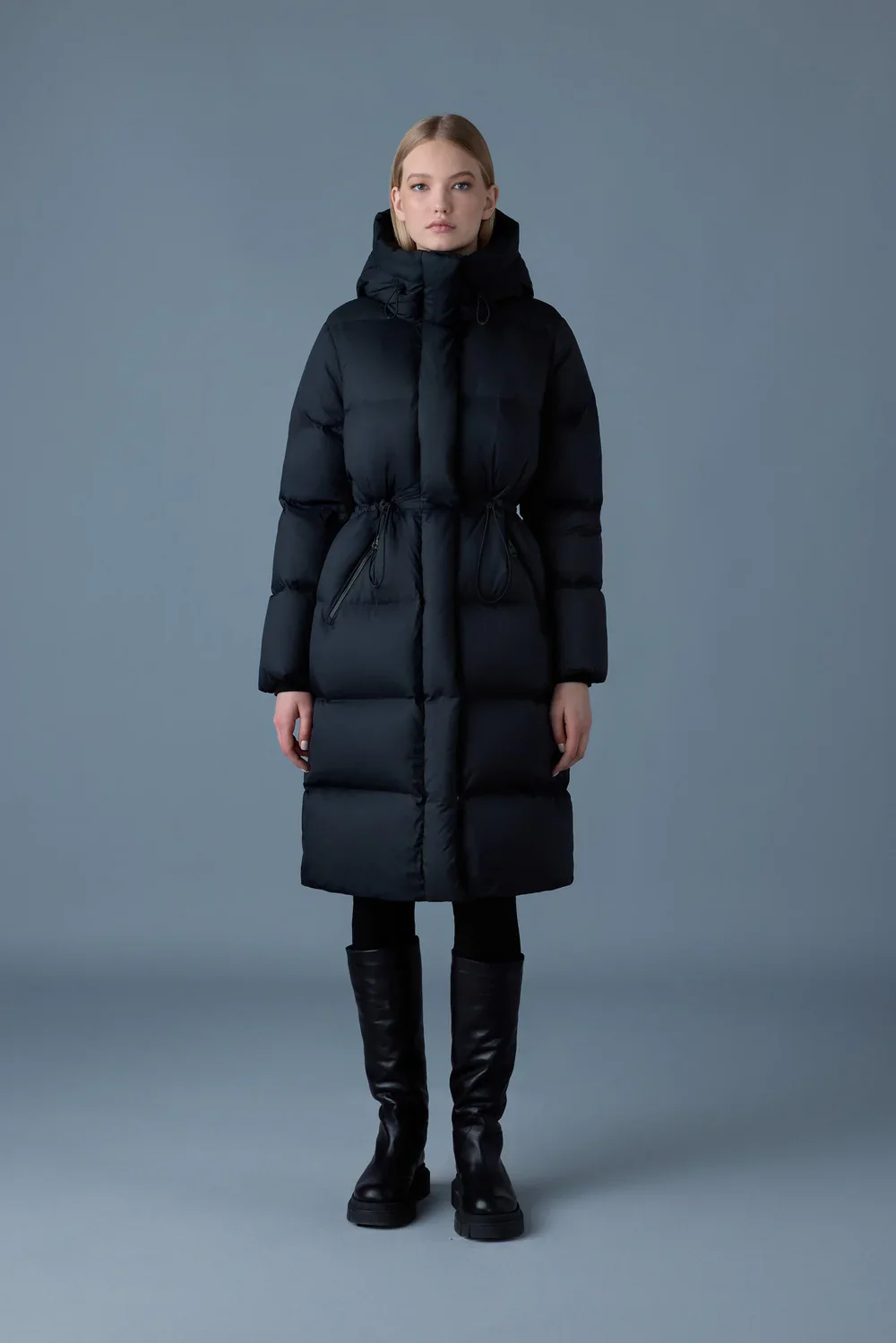 Mackage Womens Down *Parka Ishani-SW - Black - Image 4