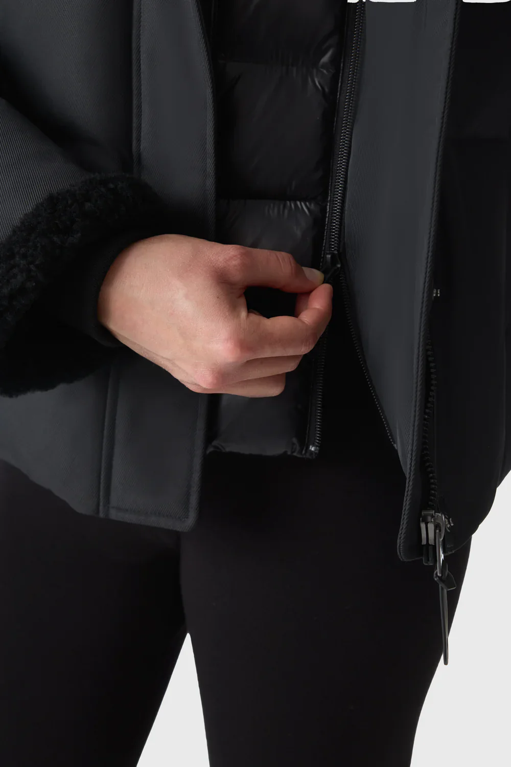 Mackage Womens Down *Parka Lydana - Black - Image 5