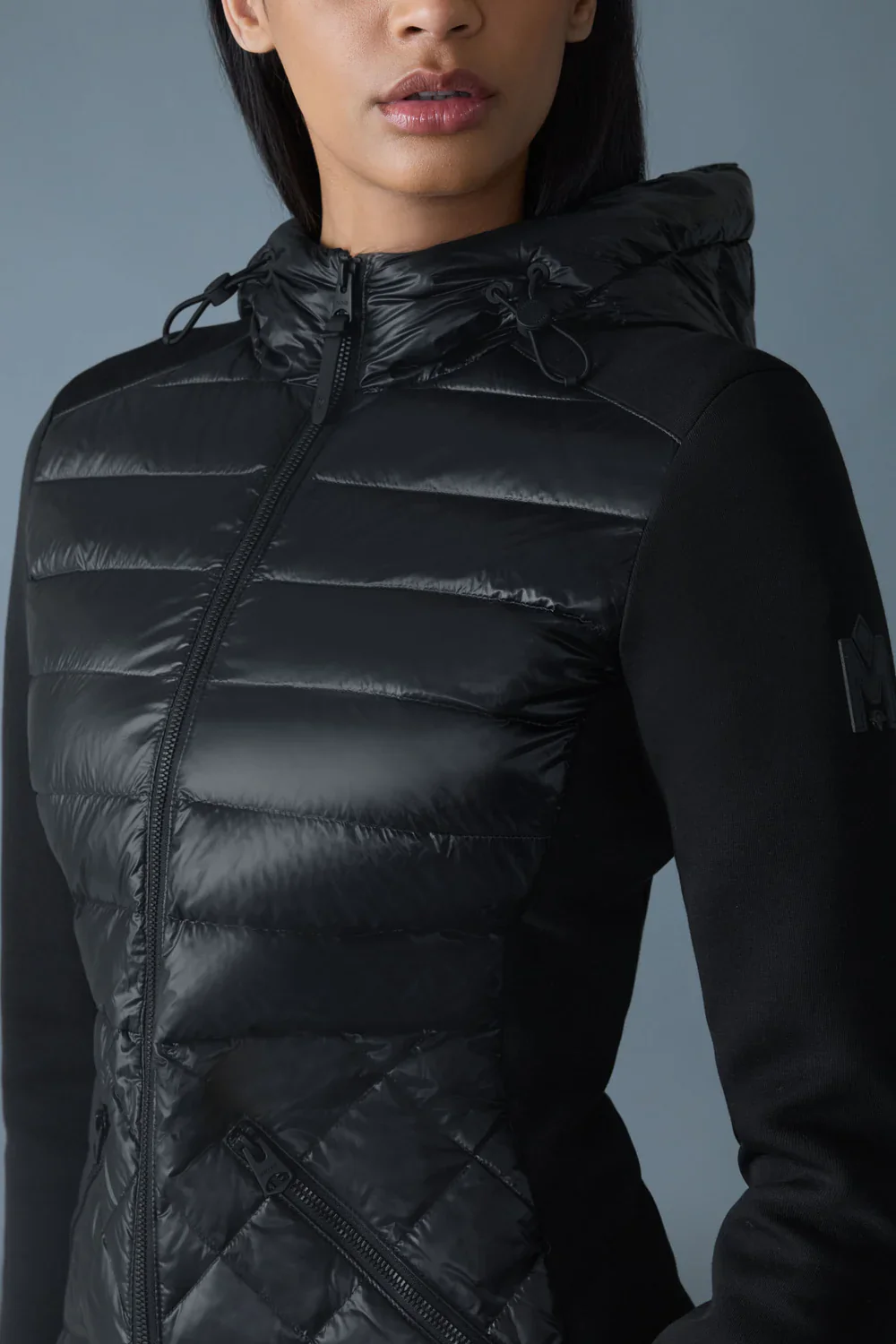 Mackage Womens Lite Jacket Agatha - Black - Image 4