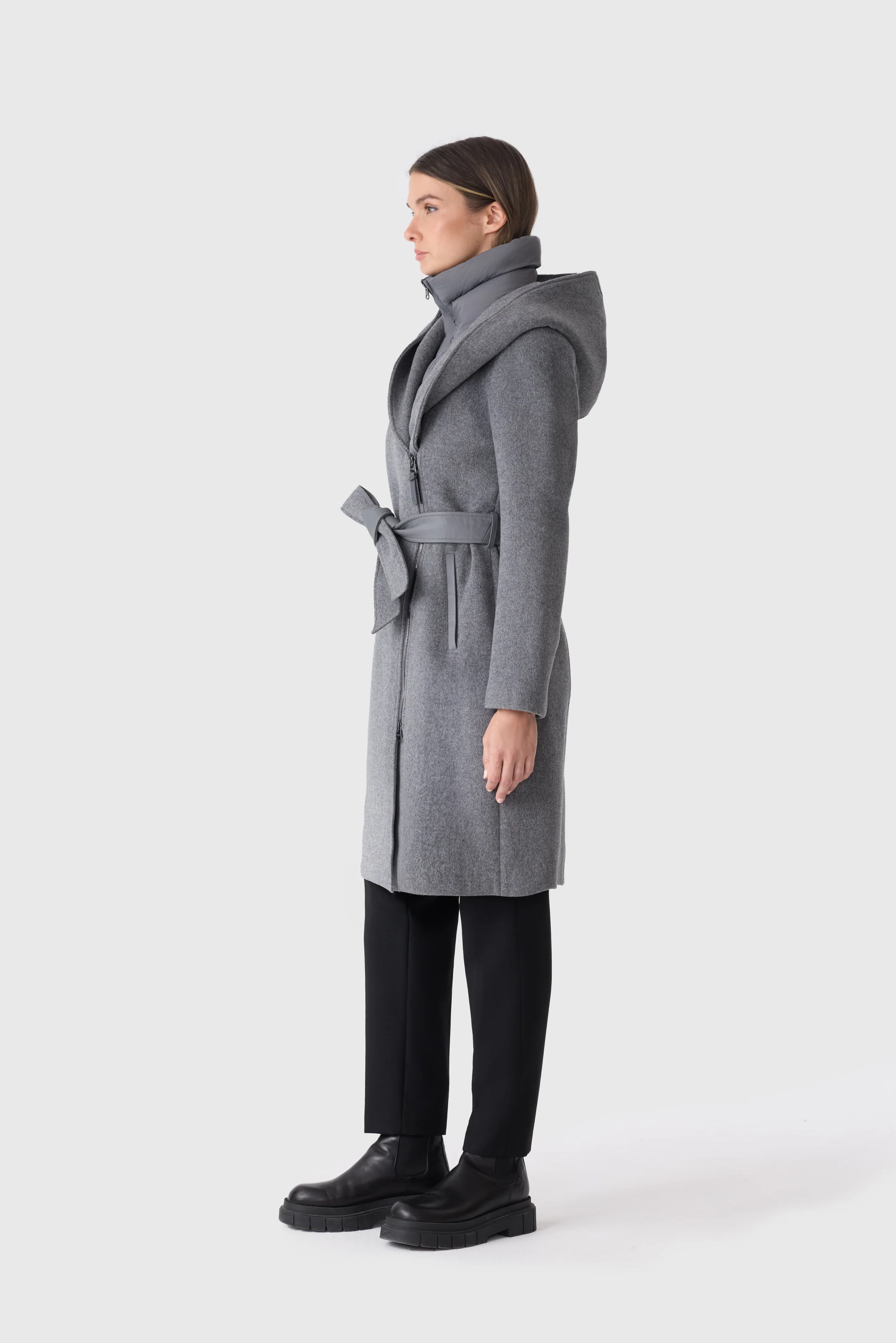 Mackage Womens Wind Jacket Shia-SLB - Carbon Mix - Image 2