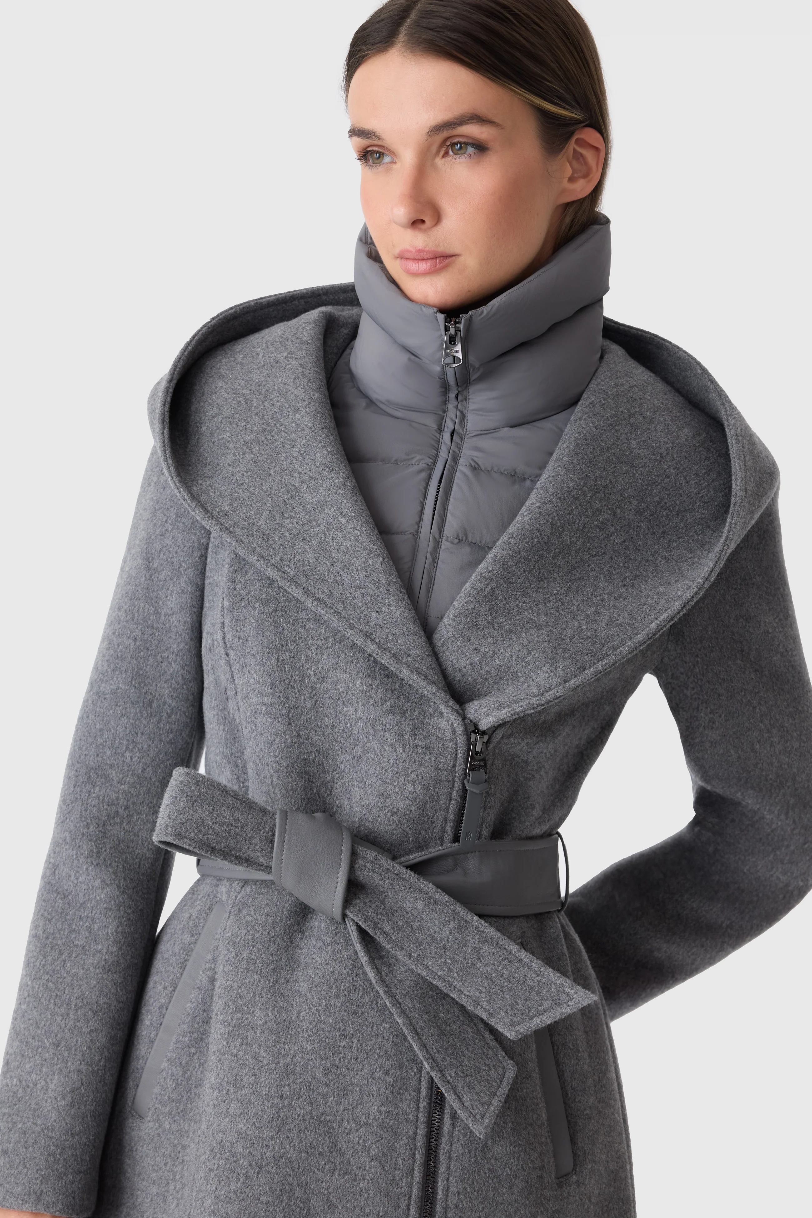Mackage Womens Wind Jacket Shia-SLB - Carbon Mix - Image 4