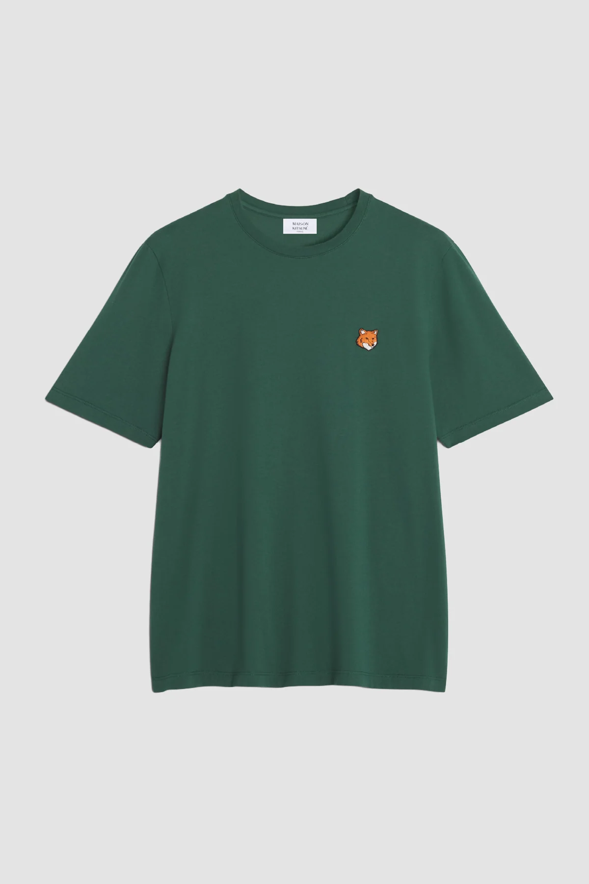 Maison Kitsuné Fox Head Regular Tee - Green