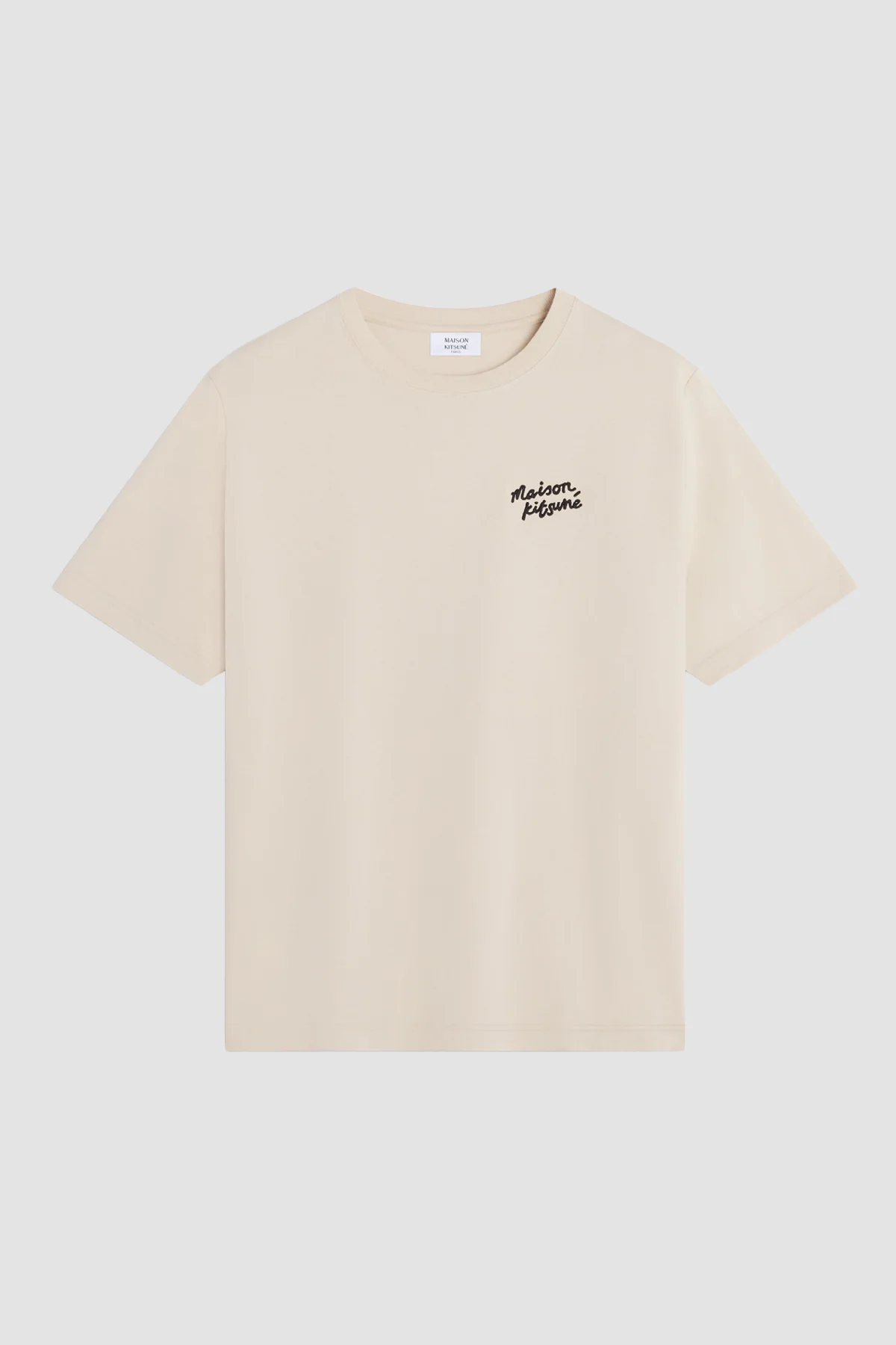 Maison Kitsuné Handwriting Comfort Tee - Beige