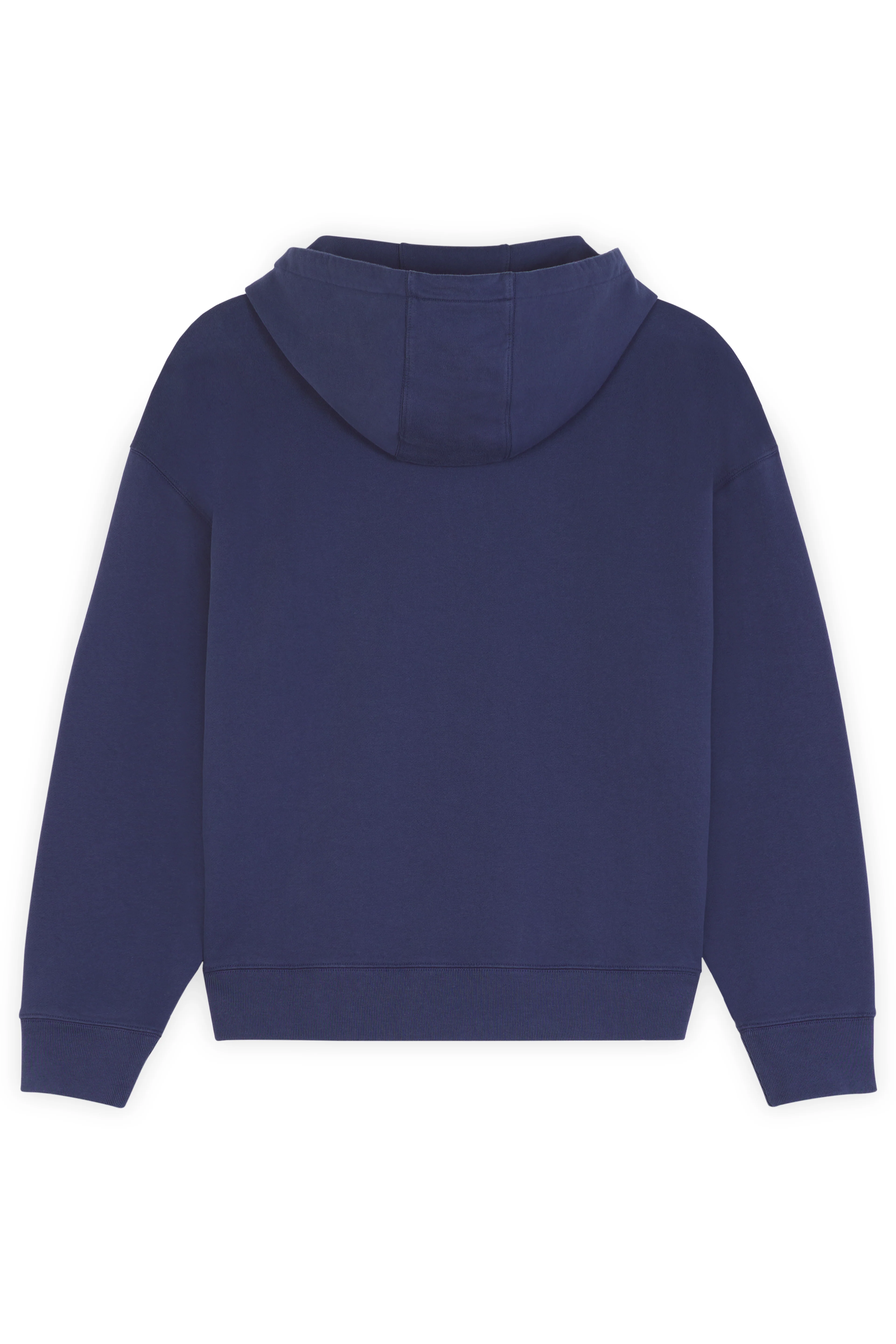 Maison Kitsuné Handwriting Oversize Hoodie - Blue - Image 2