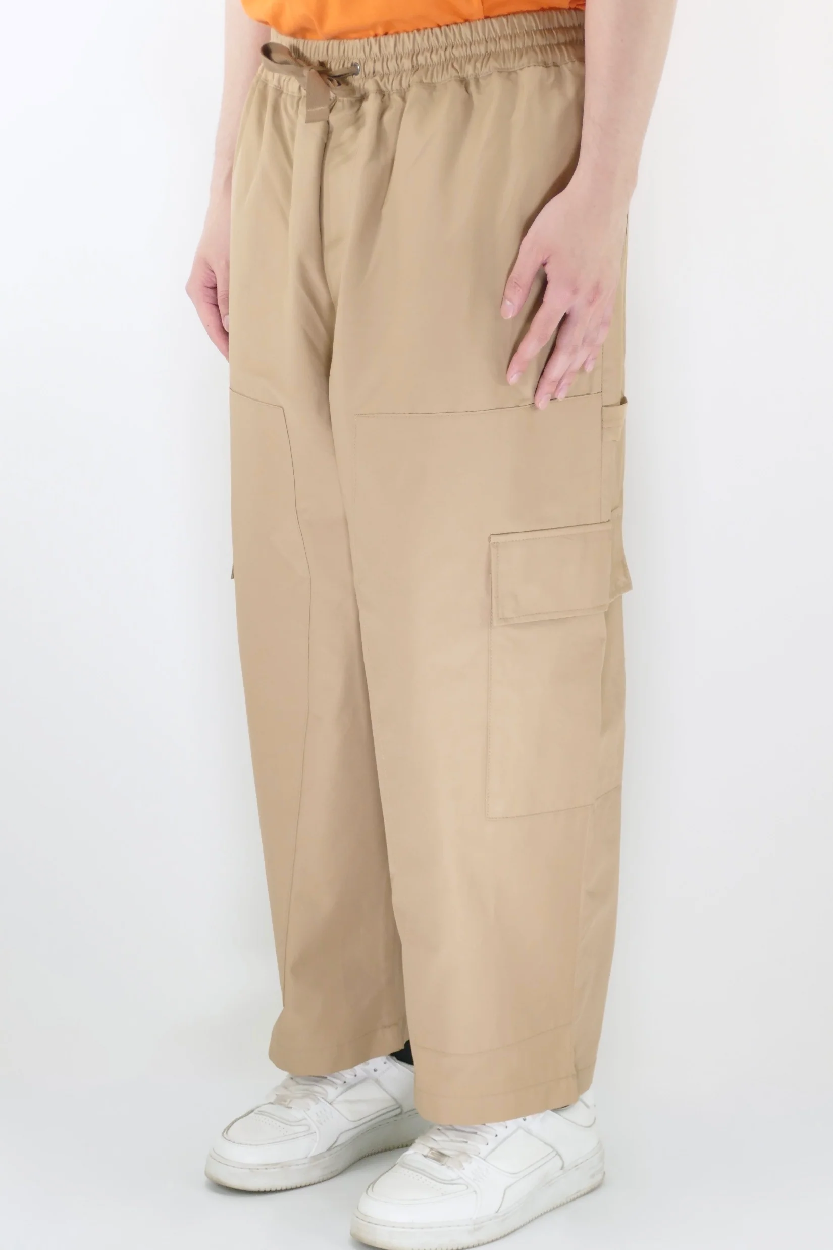 Maison Kitsuné Japanese Worker Pants - Beige - Image 2