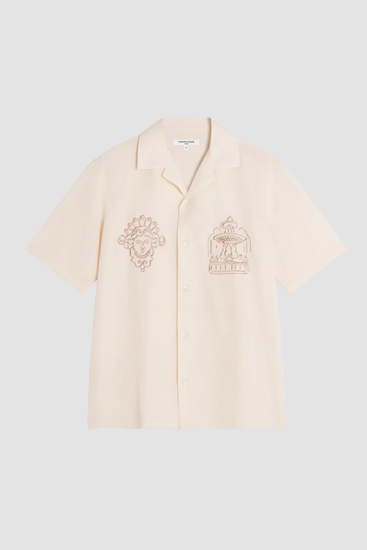 Maison Kitsuné Parisian Oversized Shirt - Clay