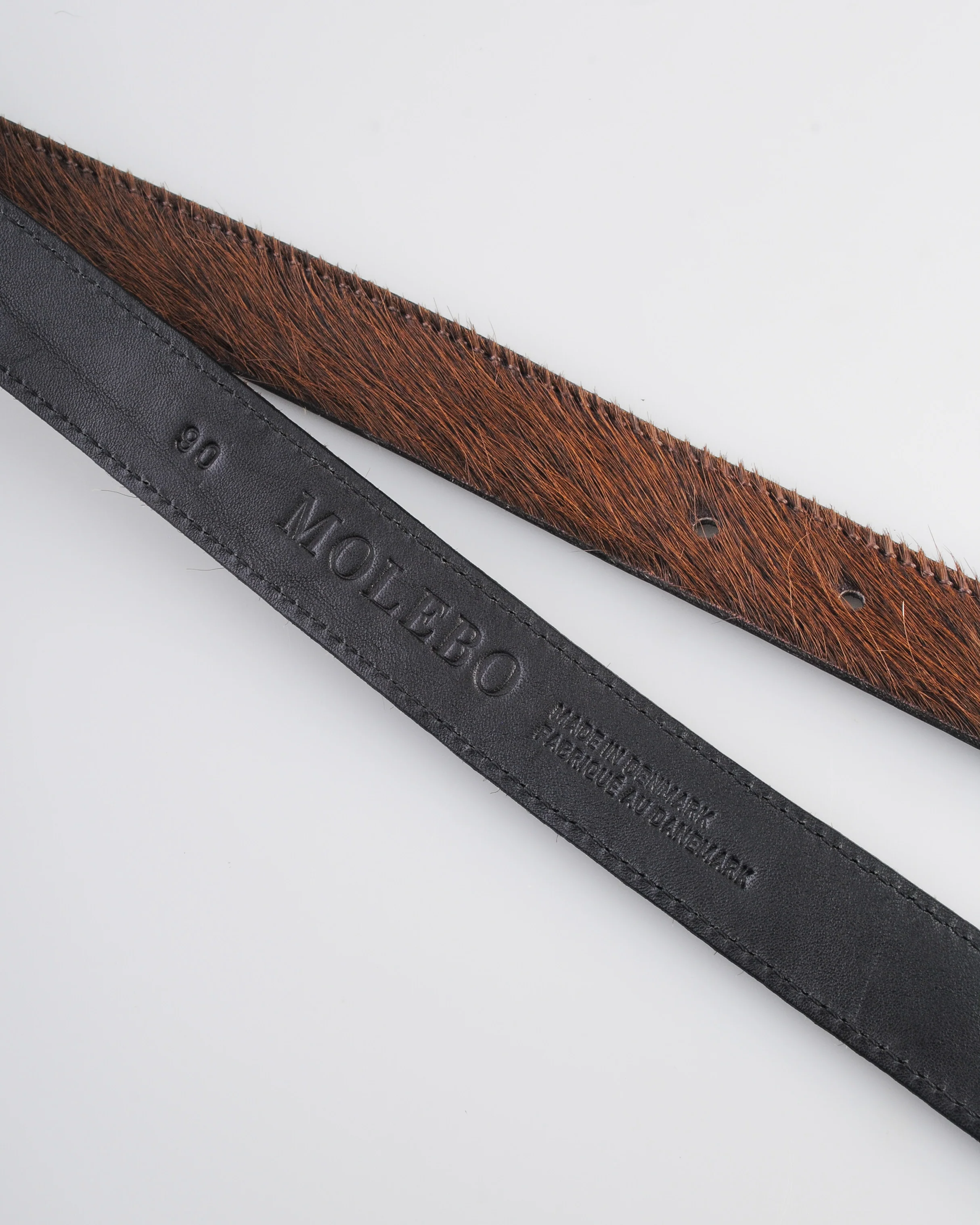 Molebo M2456/25 Belt - Pony Brown - Image 4