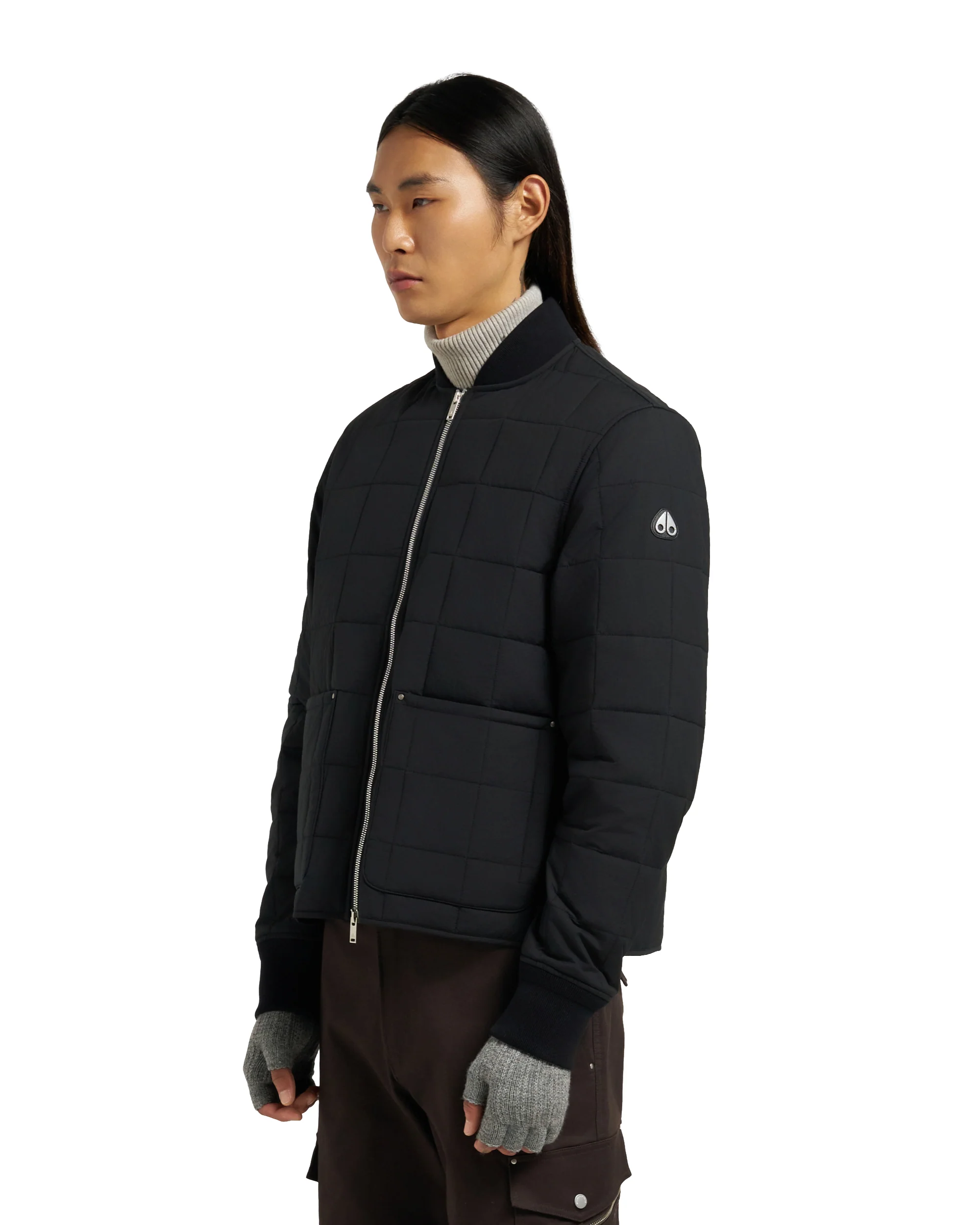 Moose Knuckles Mens Eco Jacket Walker Liner - Black - Image 2