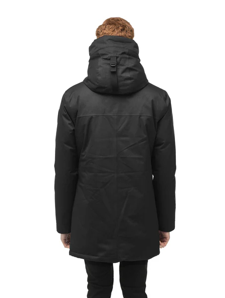 Nobis Mens Down *Parka Pierre CH - Black - Image 3