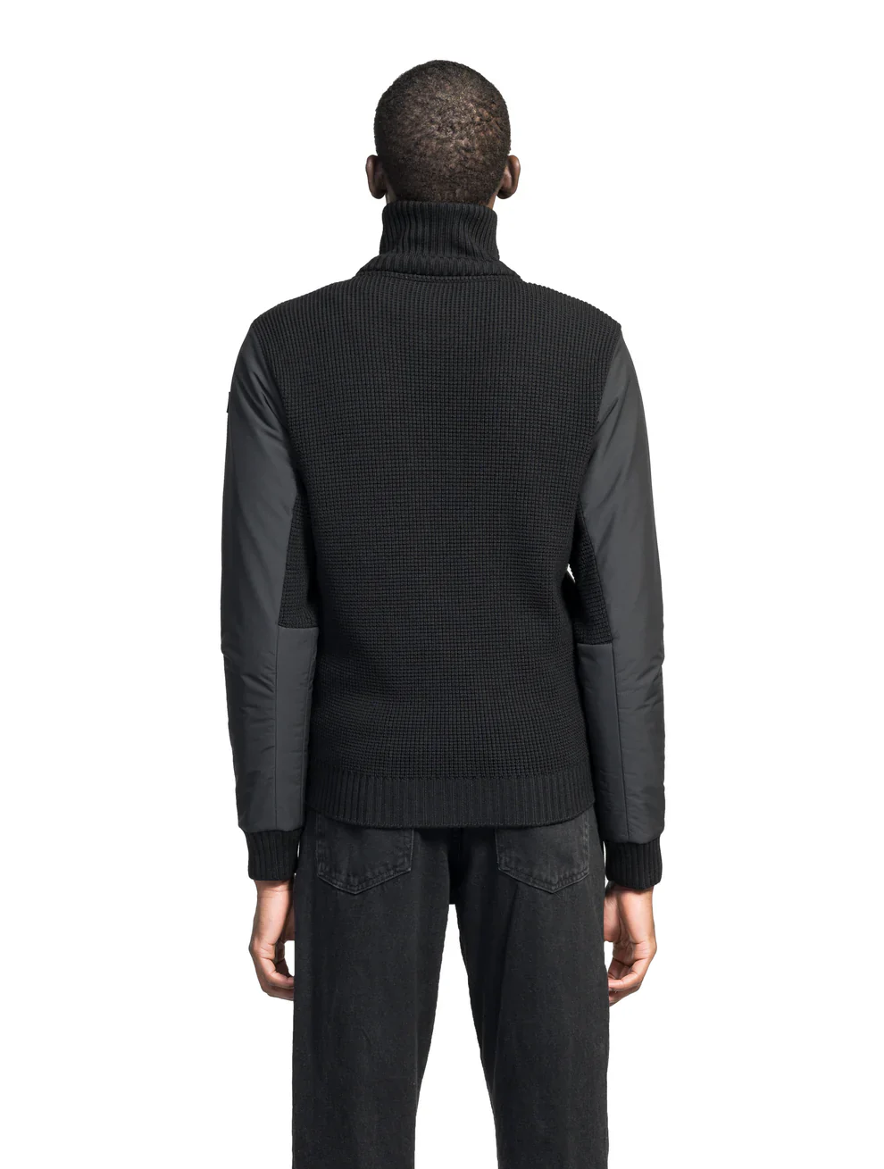 Nobis Mens Knit Jacket Layton - Black - Image 3