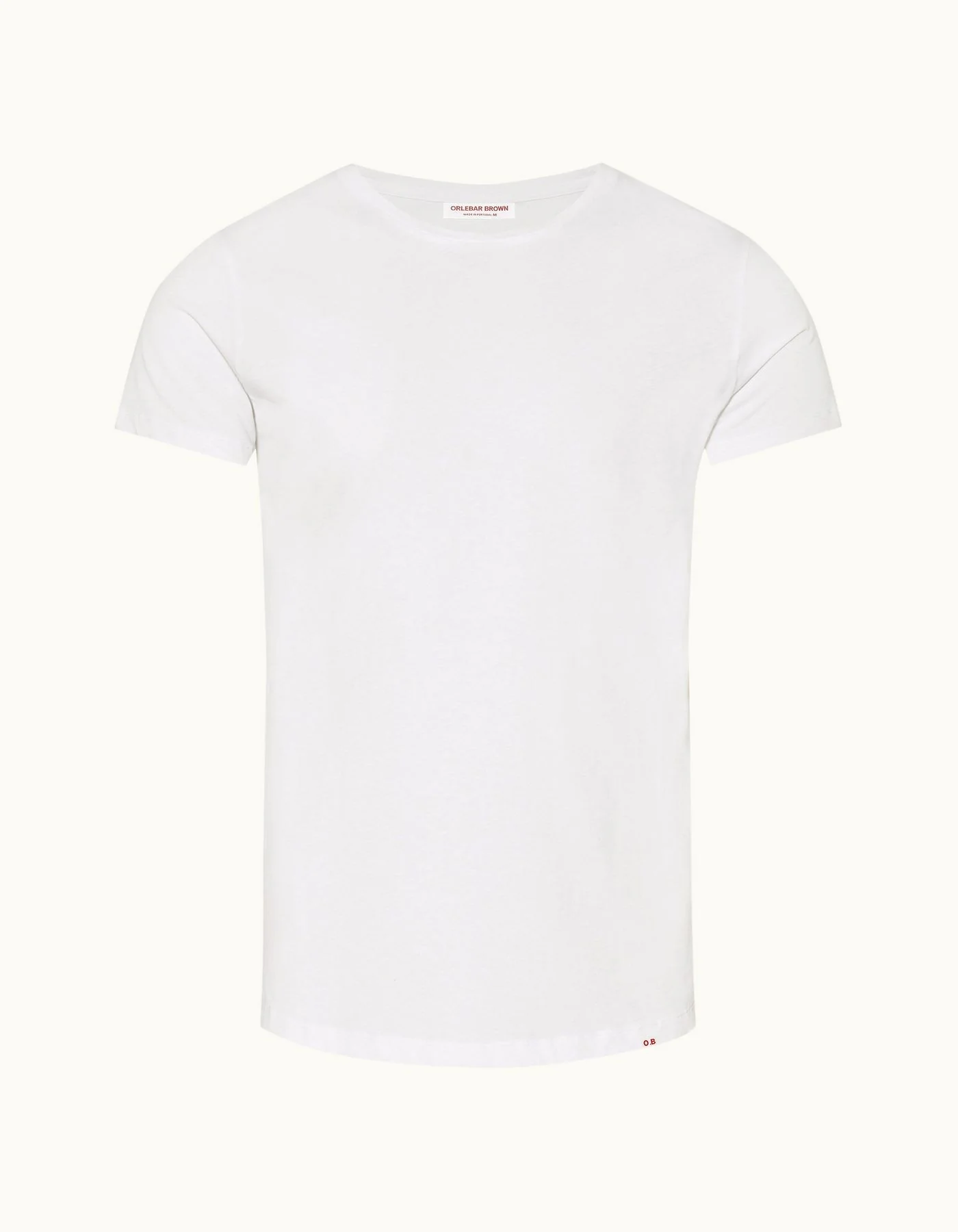 Orlebar Brown OB-T Crew Neck Tee - White - Image 2