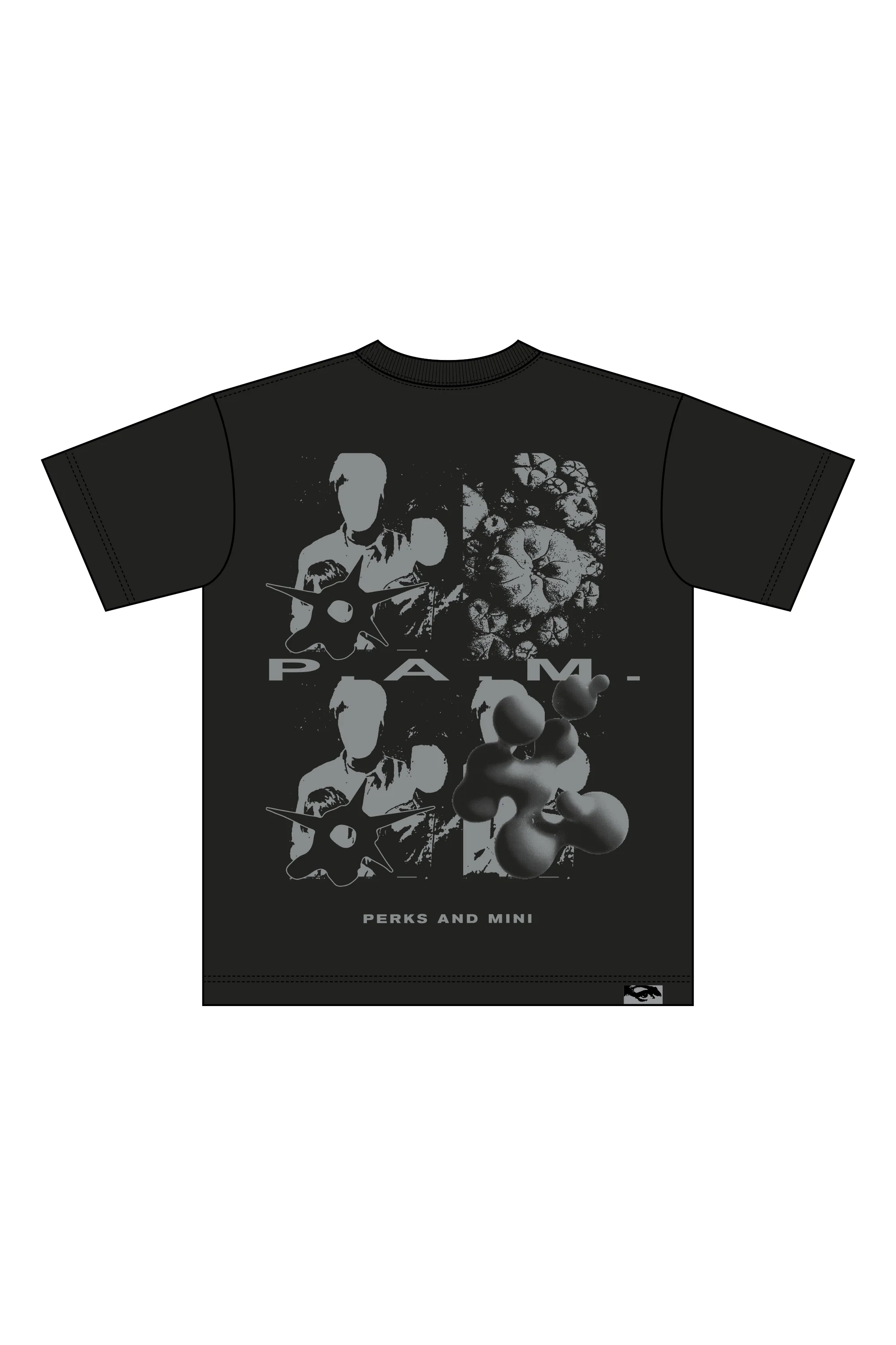 P.A.M Family Portrait Tee - Black - Image 2