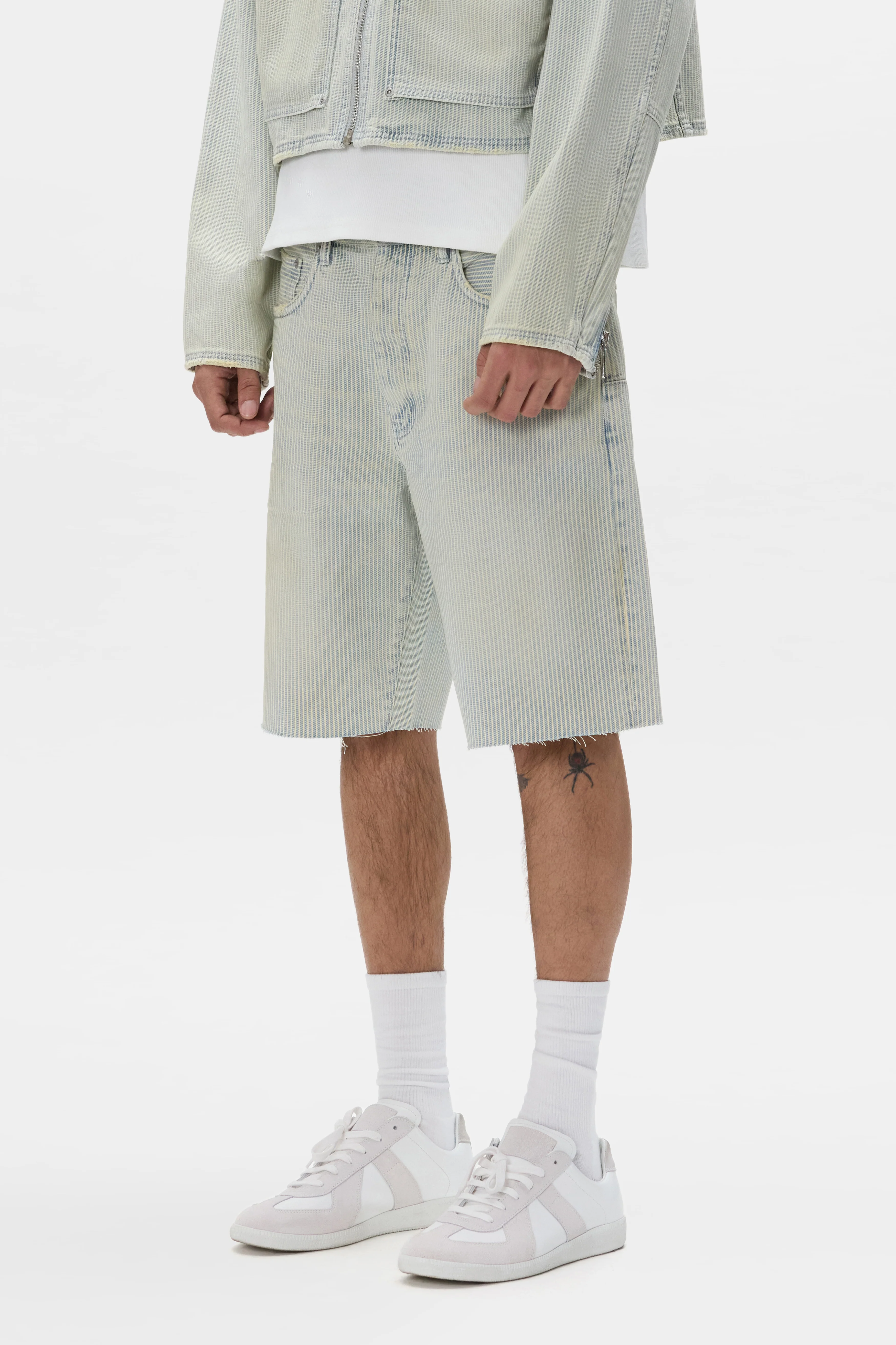 Purple Brand Hickory P059 Shorts - Light Indigo - Image 2