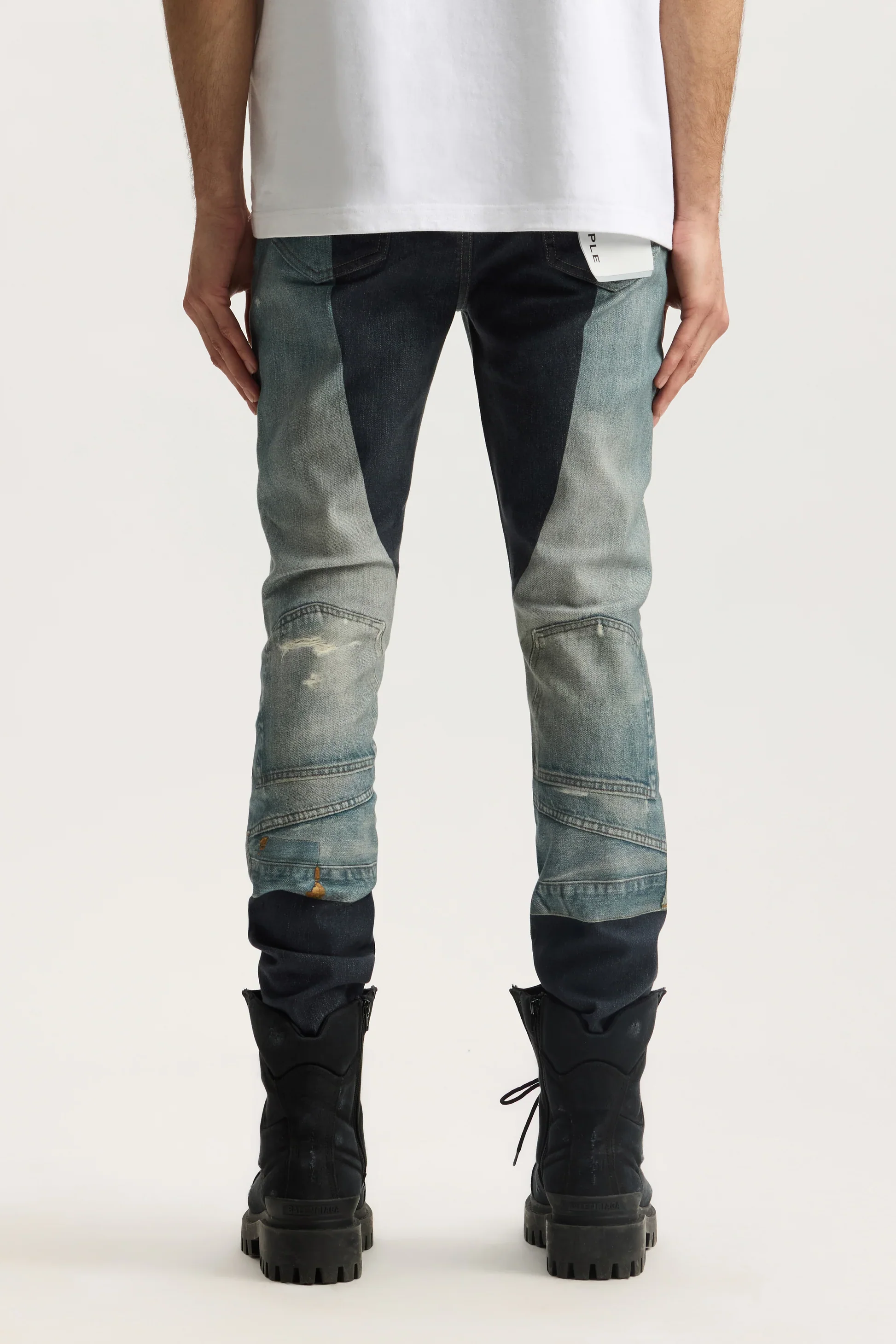 Purple Brand P001-UDBS Skinny Jeans - AOP - Image 3