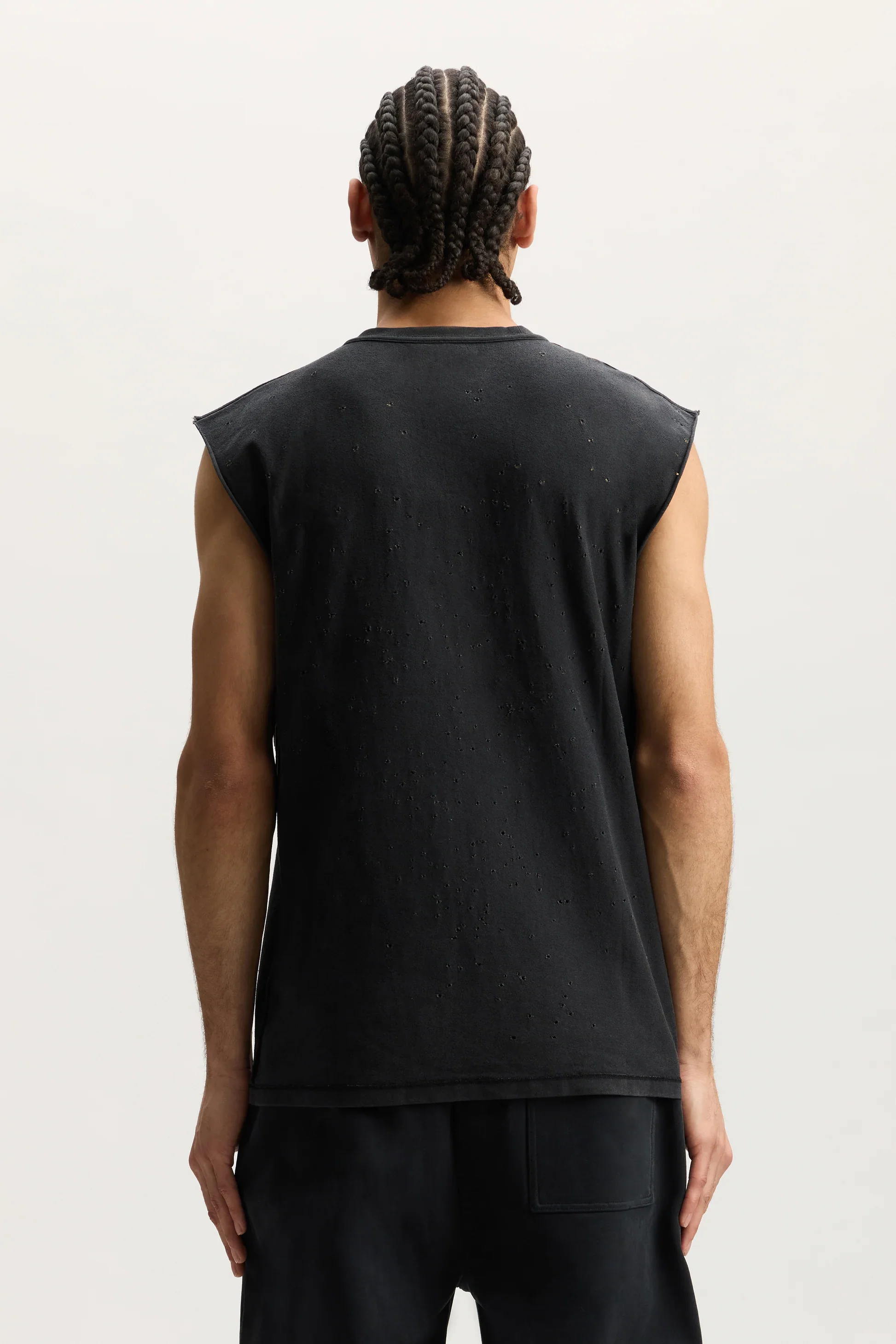 Purple Brand P103-TJBB Heavyweights Tank - Black - Image 2
