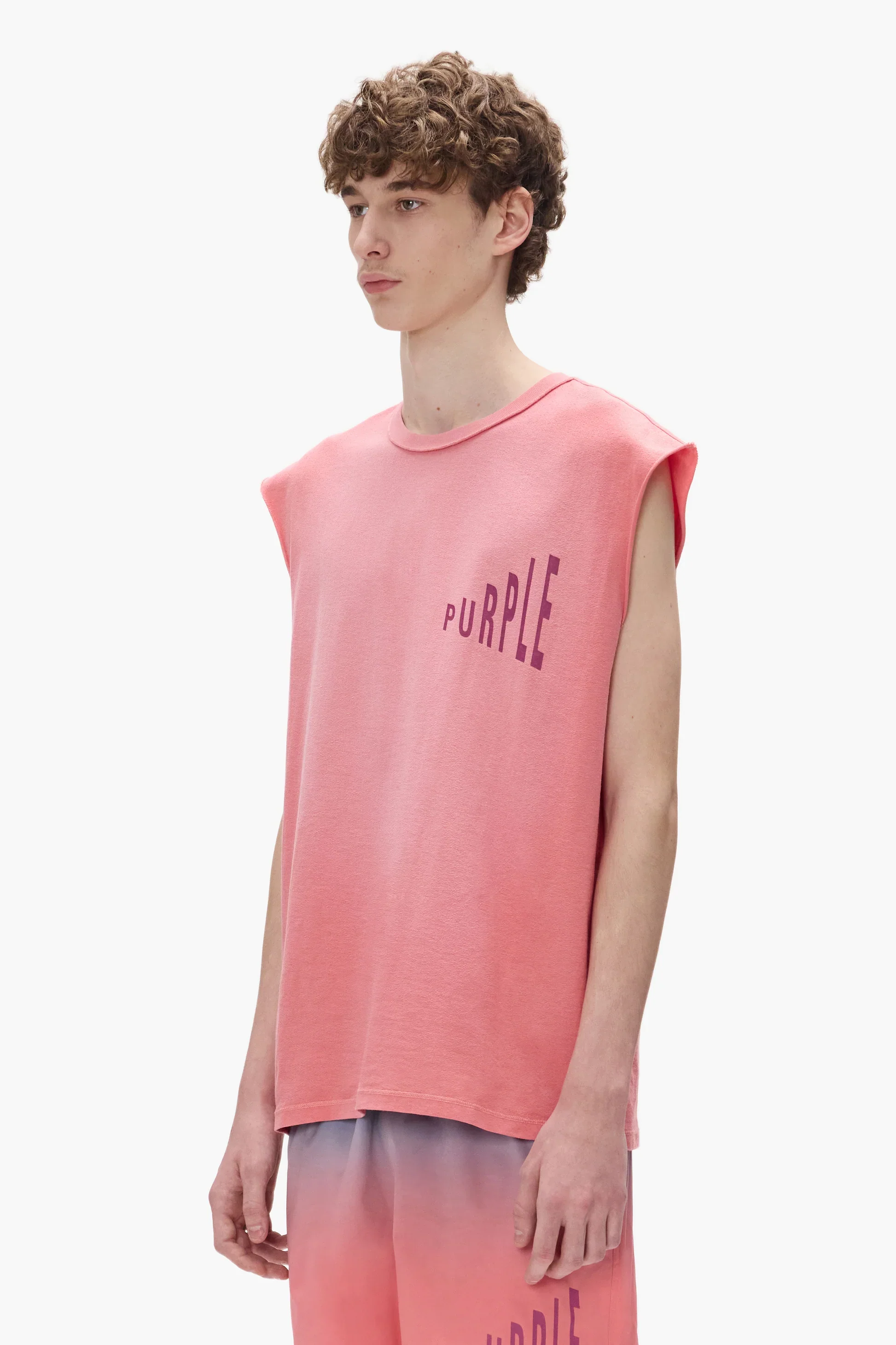 Purple Brand P103-TJPS Amplified Tank - Pink - Image 2