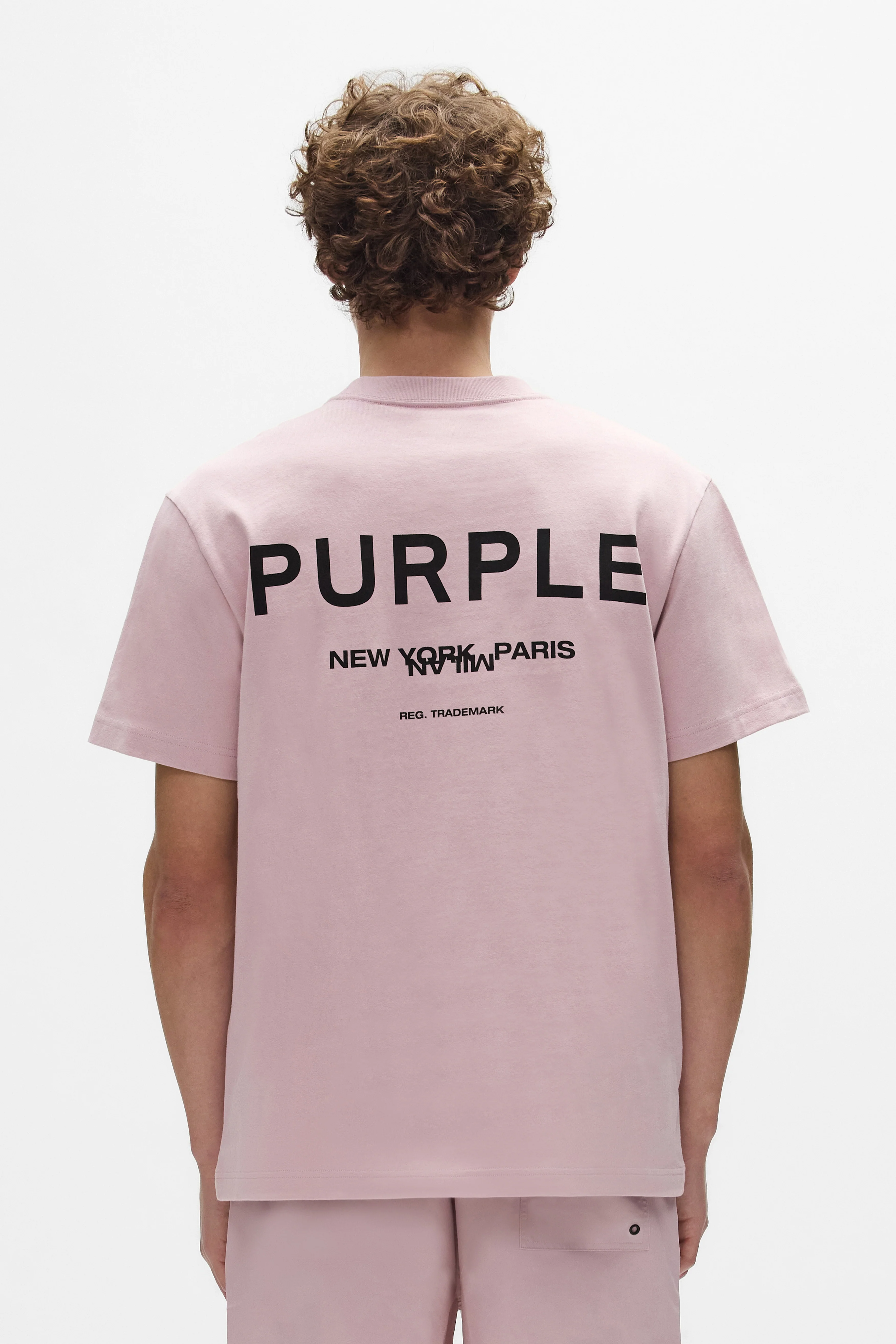 Purple Brand P117-HLRS Showrooms Tee - Pink - Image 3