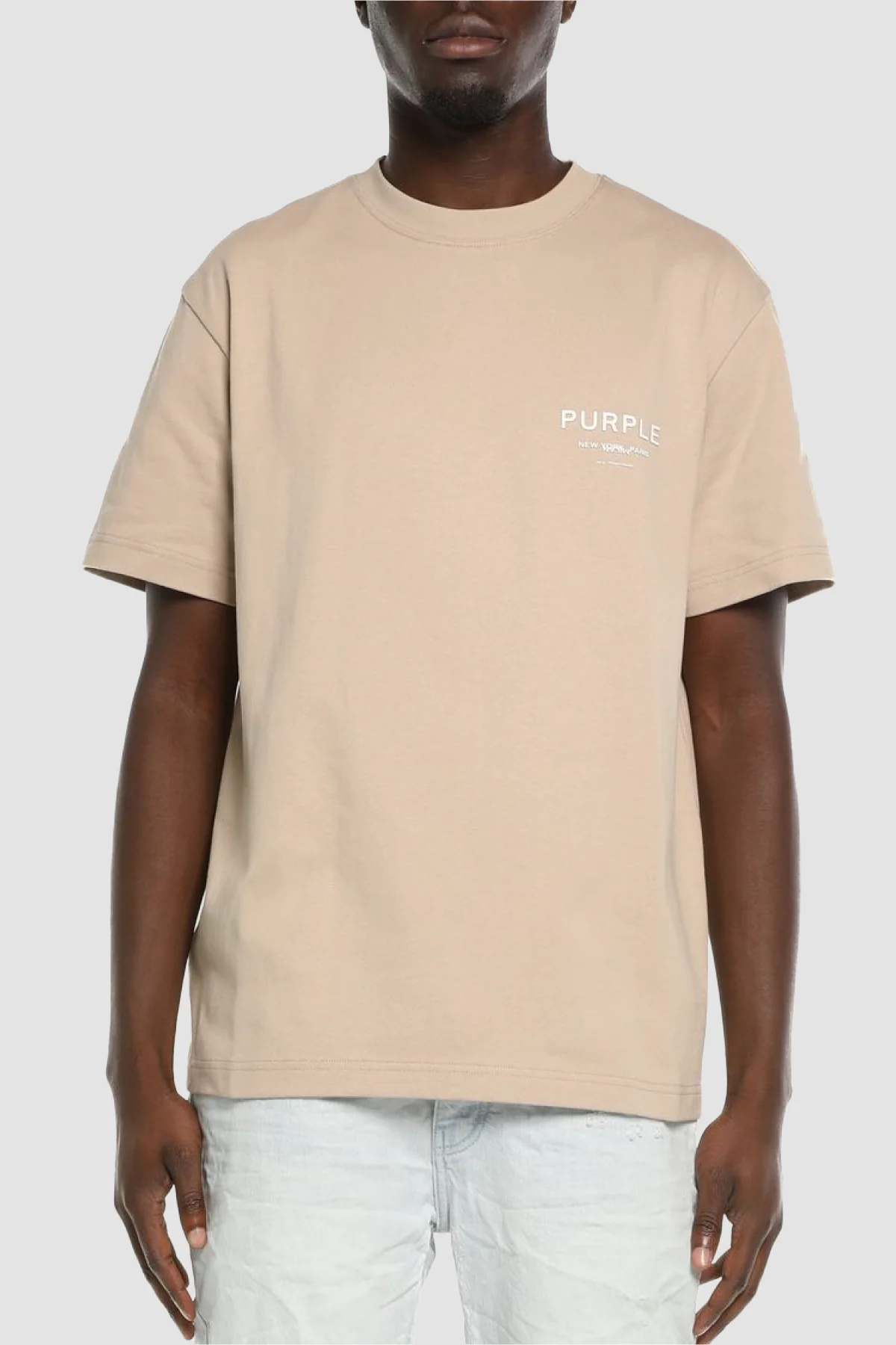 Purple Brand P117-HTRS Showrooms Tee - Brown
