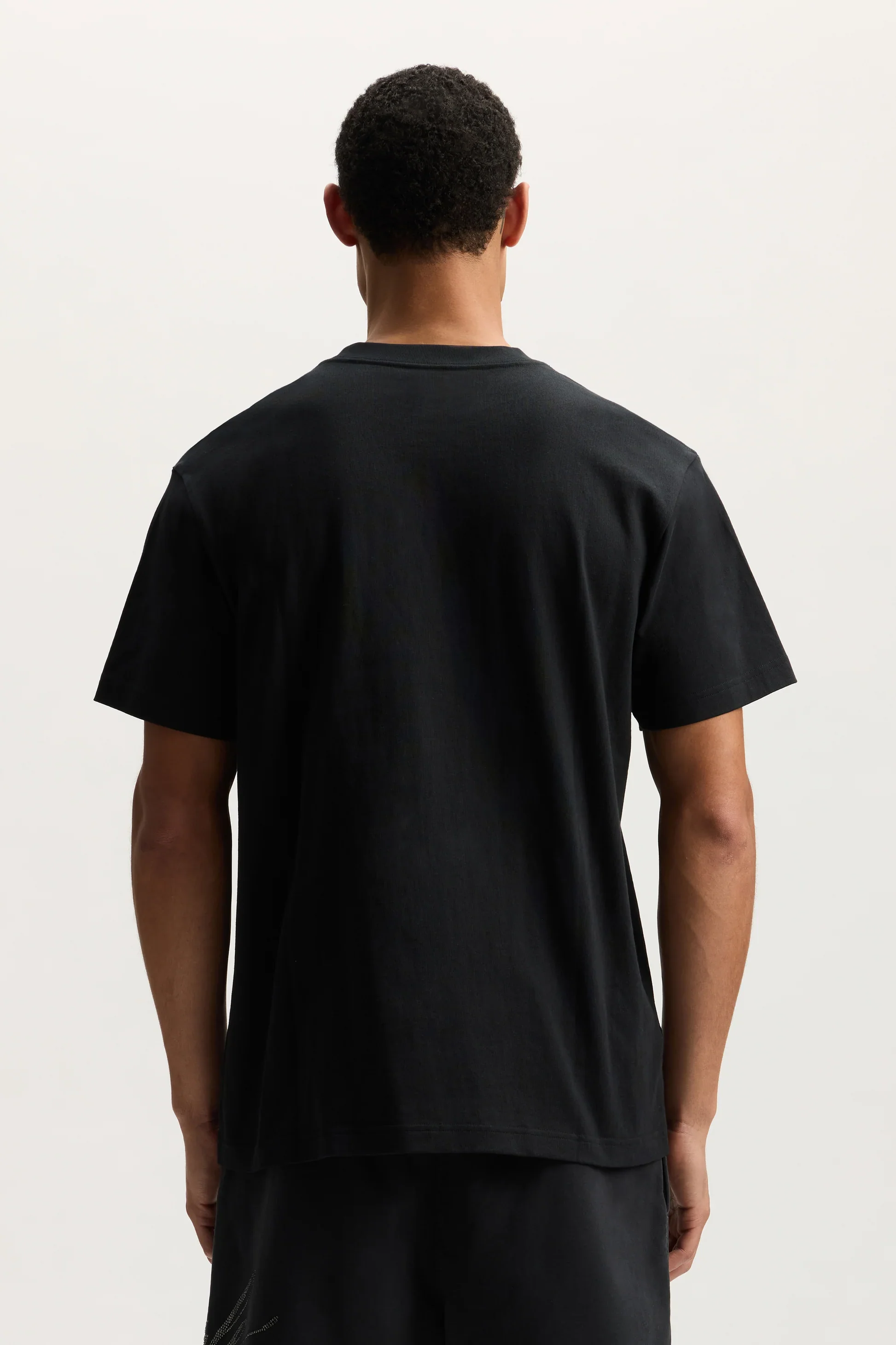 Purple Brand P117-HWBH Crystal Slanted Script Tee - Black - Image 3