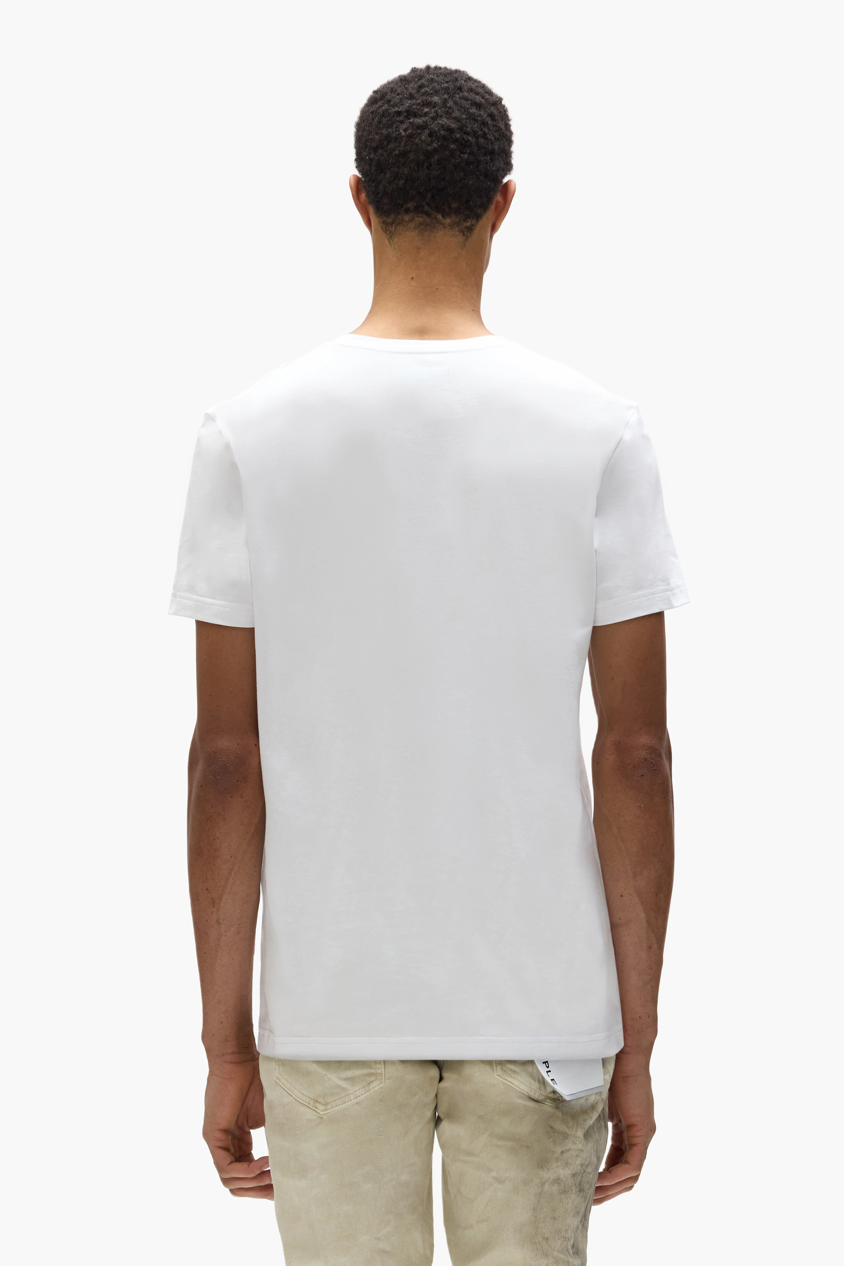 Purple Brand Speed Tee - White - Image 3
