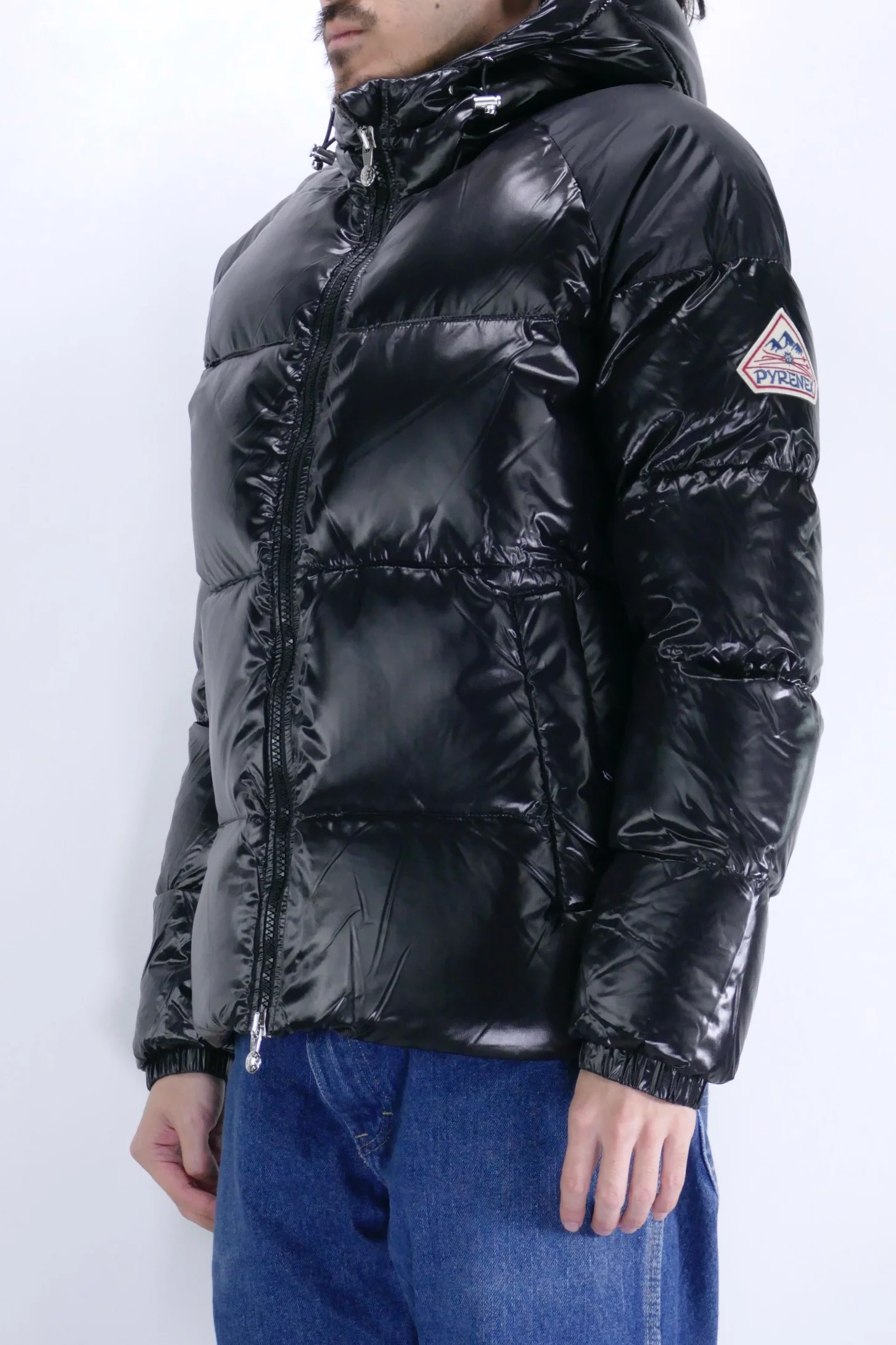 Pyrenex Mens Down Jacket Sten - Black - Image 2