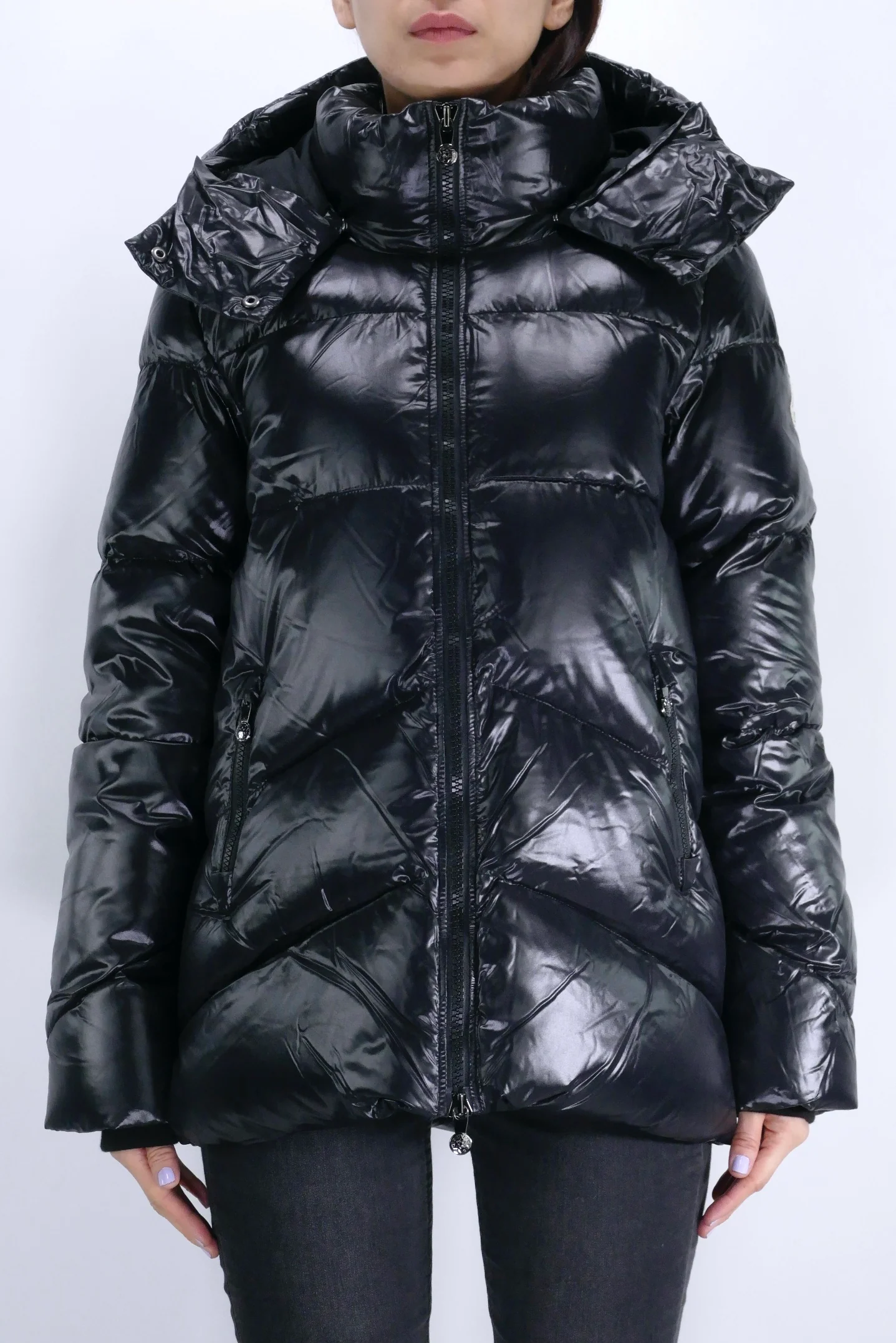 Pyrenex Womens Down Jacket Galactic - Black