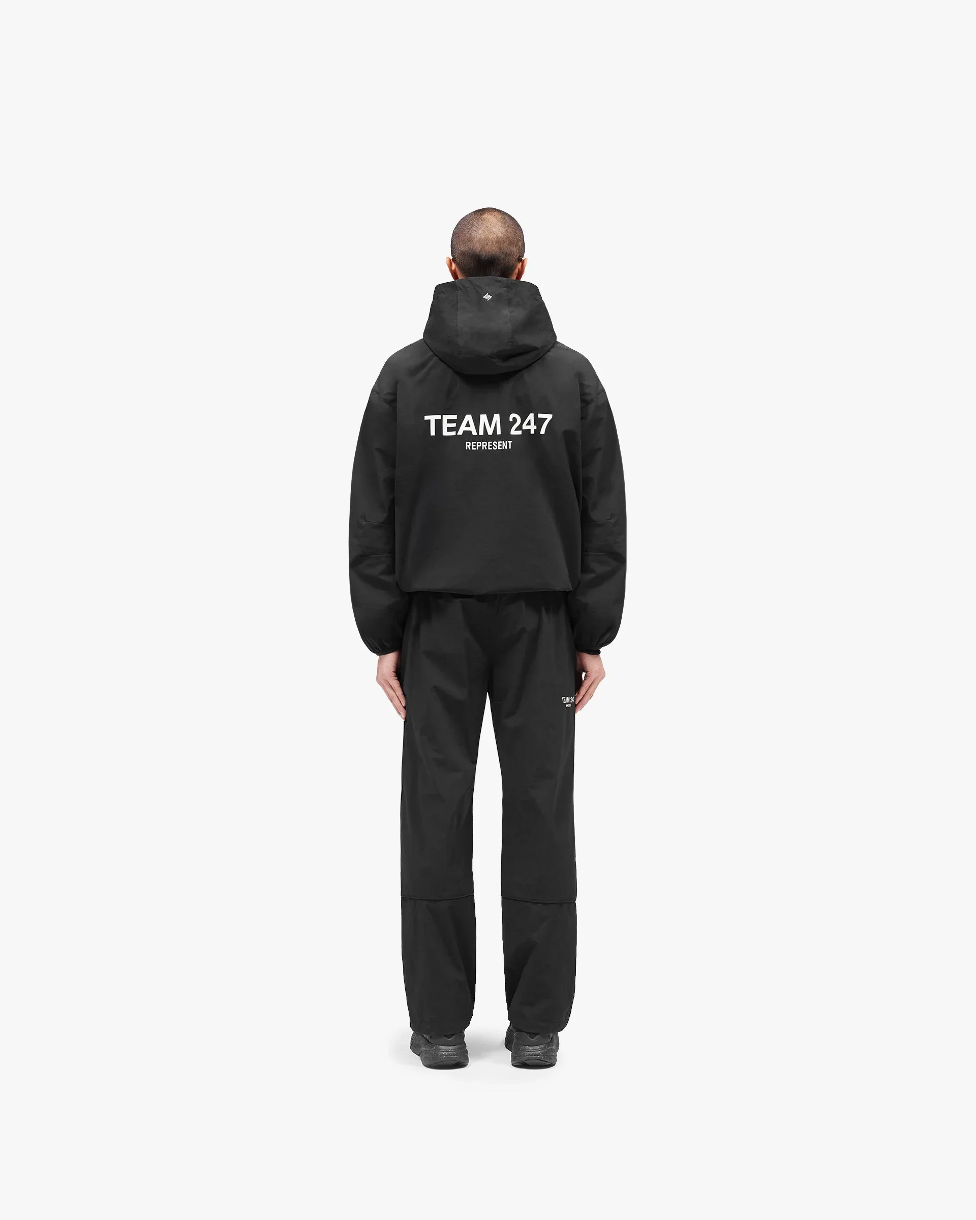 Represent 247 Team 247 Straight Leg Pants - Jet Black - Image 3