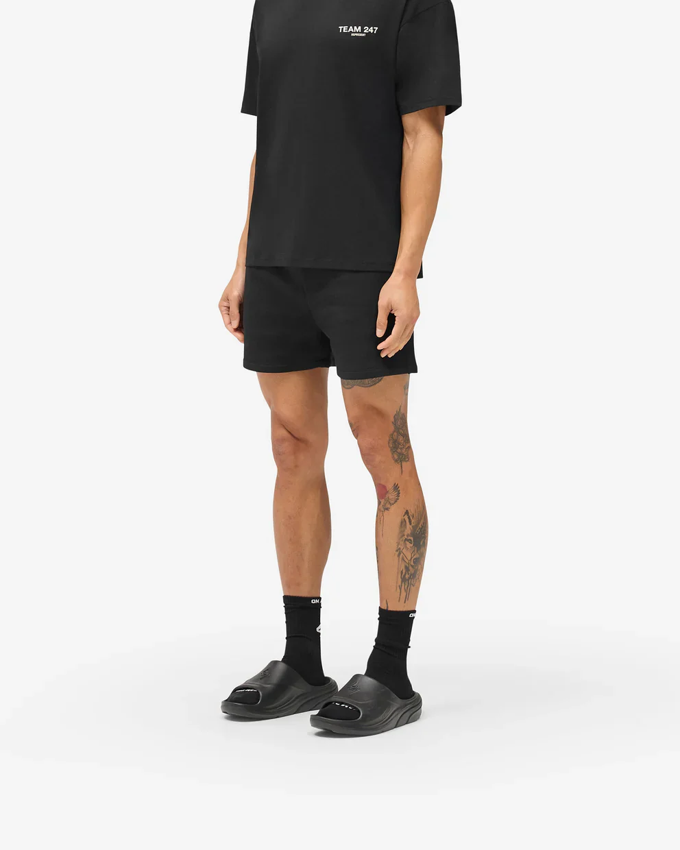 Represent 247 Team Jersey Shorts - Jet Black - Image 2