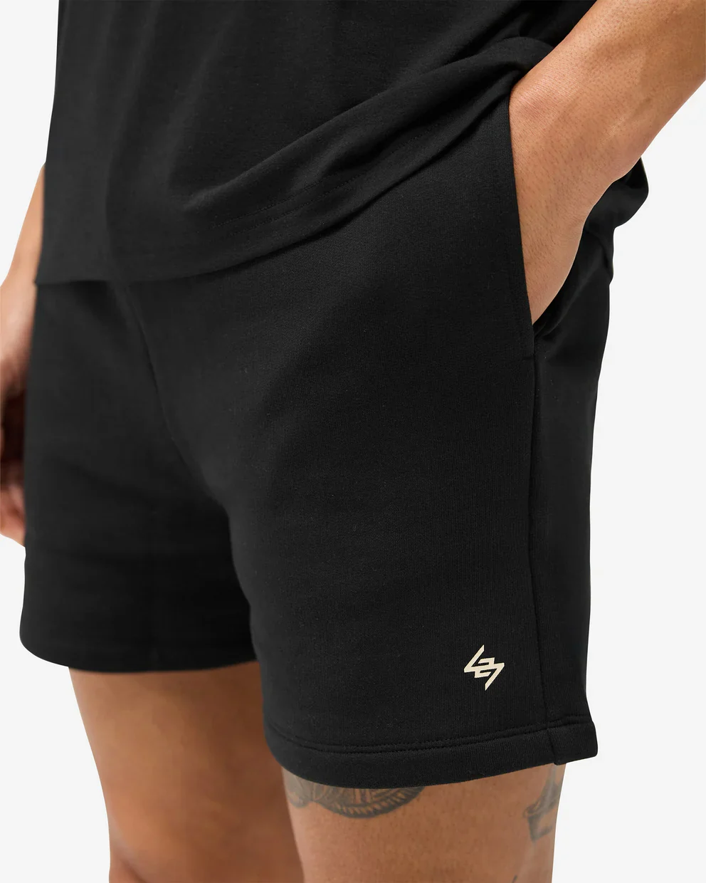 Represent 247 Team Jersey Shorts - Jet Black - Image 4