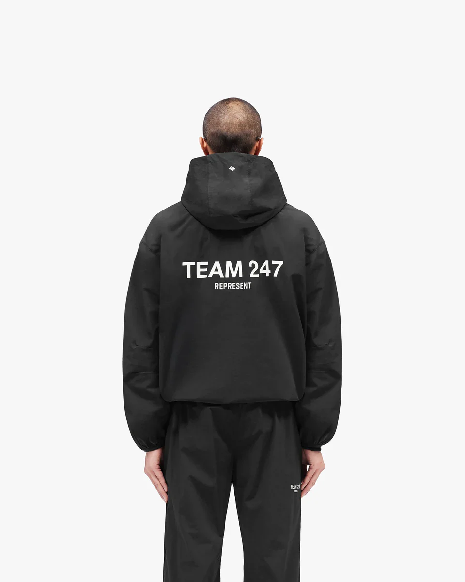 Represent 247 Team Track Jacket - Jet Black - Image 3